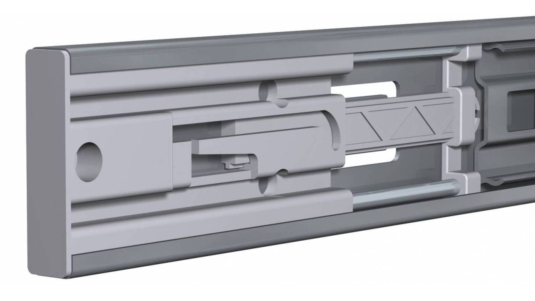 Ladegeleider Sten push to open, 400mm