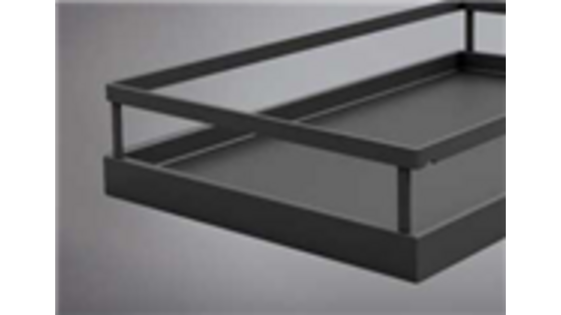 Inhangbodem Arena Style voor Tandem II - antraciet