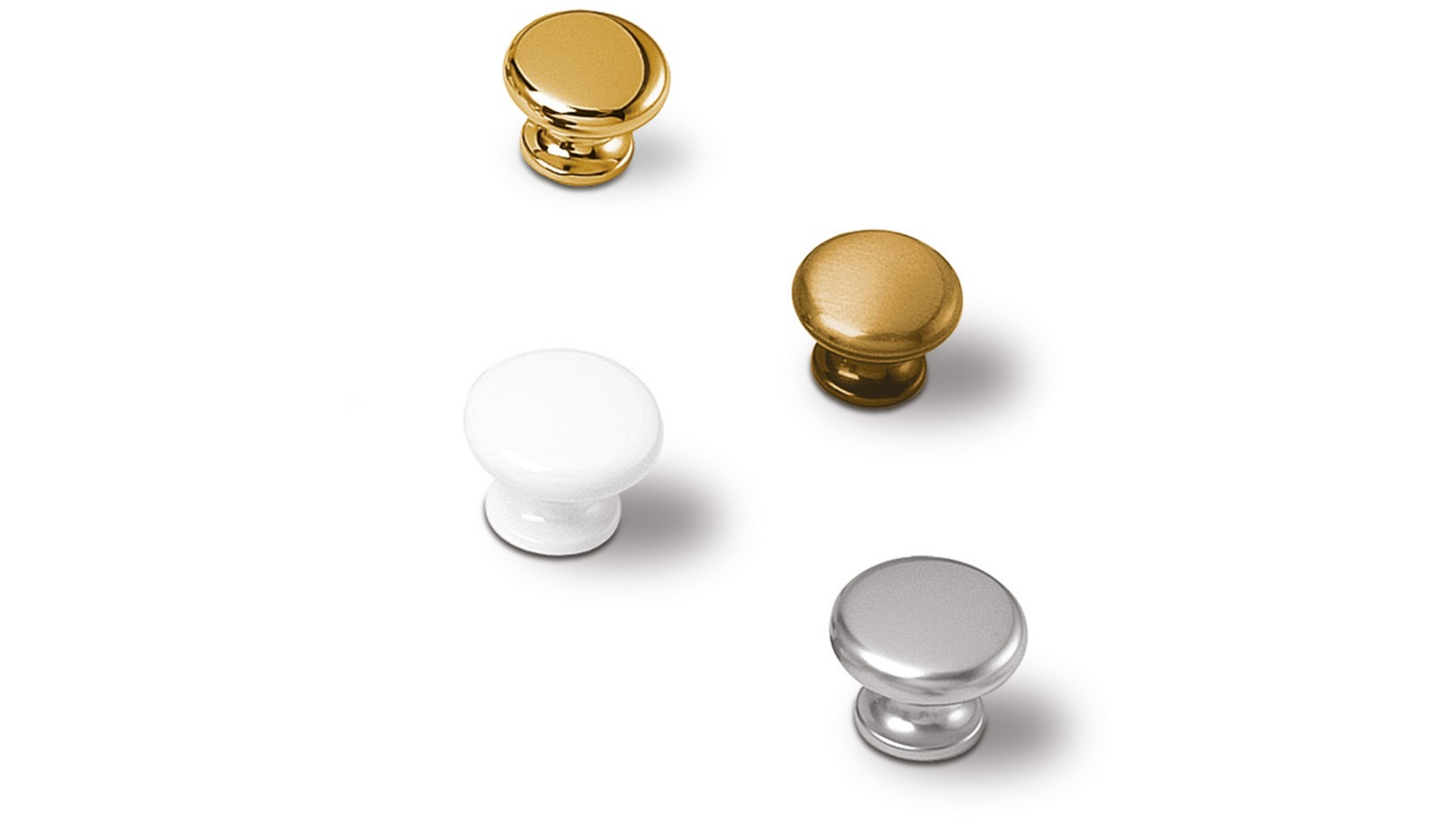 Knop METAL 870 geborsteld brons 30mm