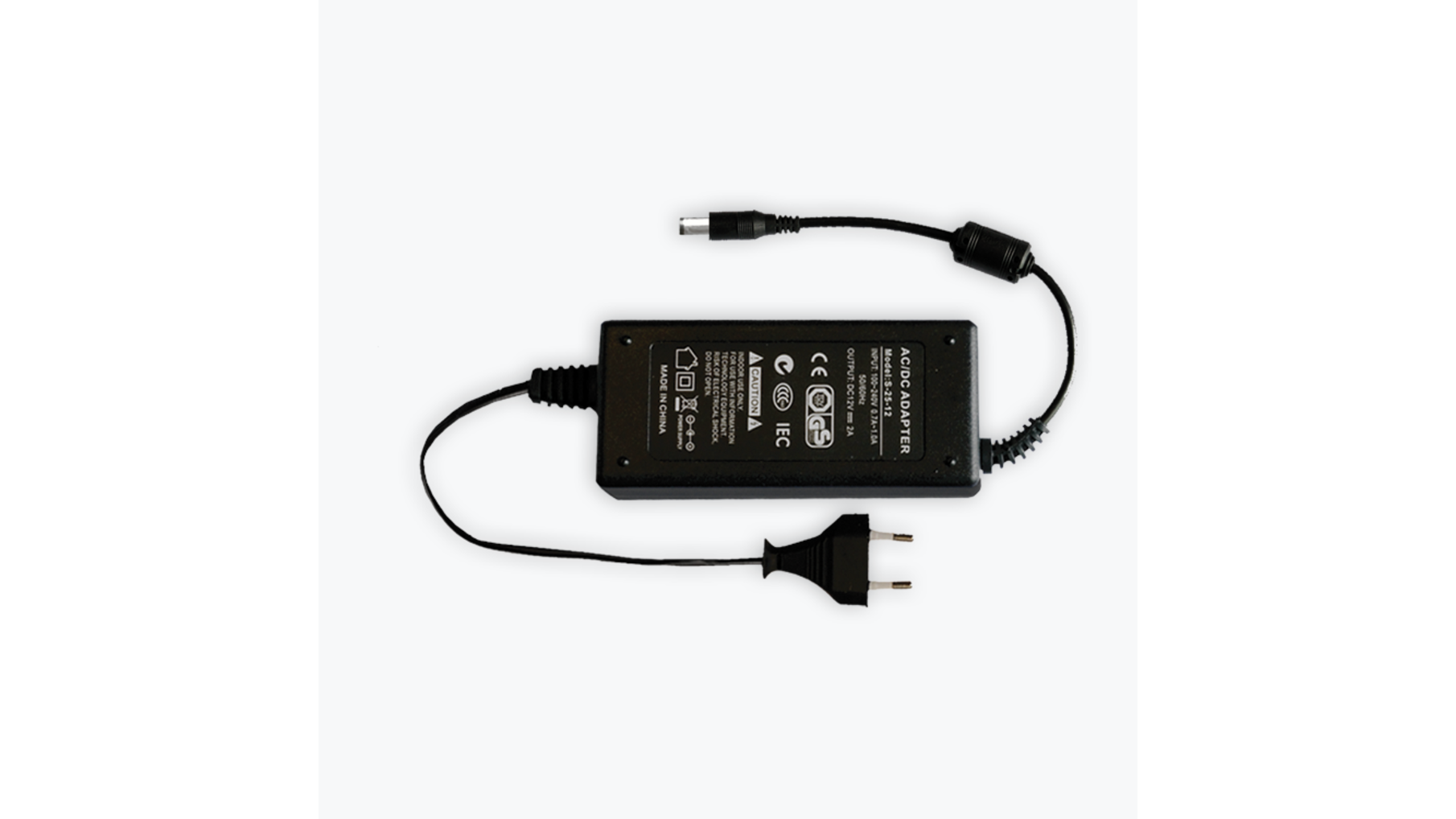 Driver 24V/60W met jackplug + 1x Micro24 aansluiting