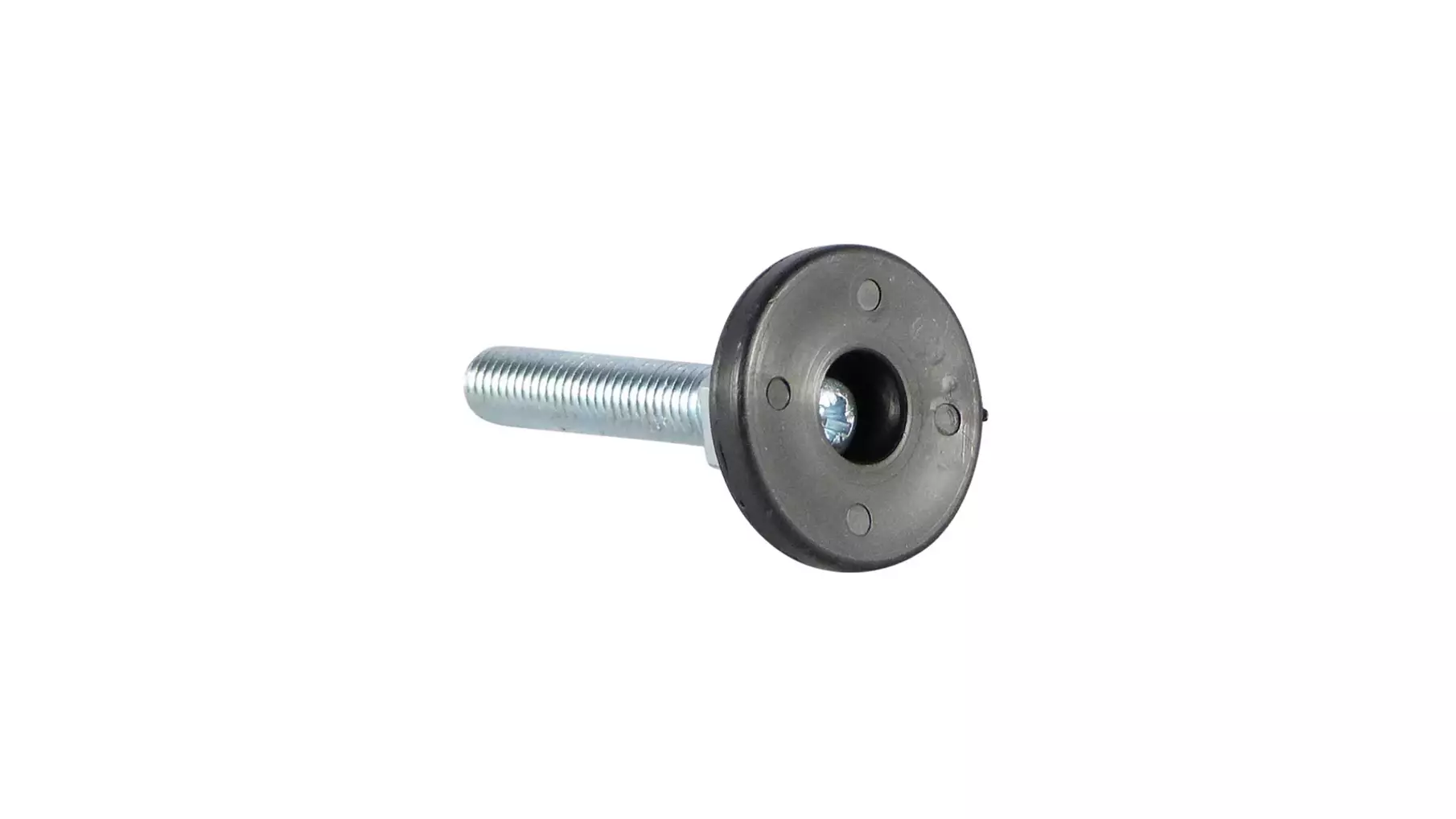 Stelvoet M10x30mm mt beweegbare kst.voet 30x17mm (incl moer)