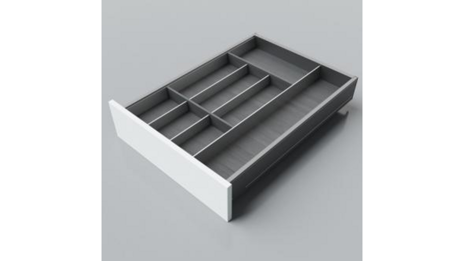Bestekindeling houtdecor voor LEGRABOX C400-550, D 65cm, set