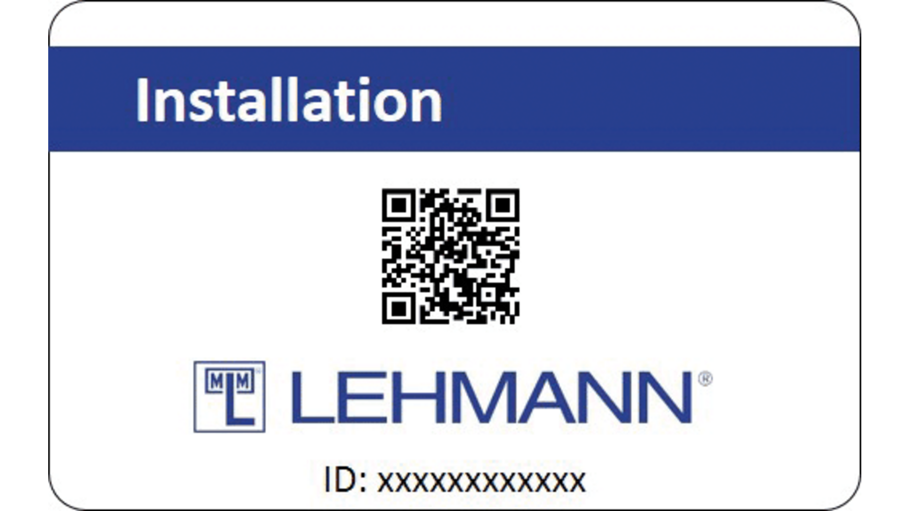 CAPTURA installatie kaart RFID