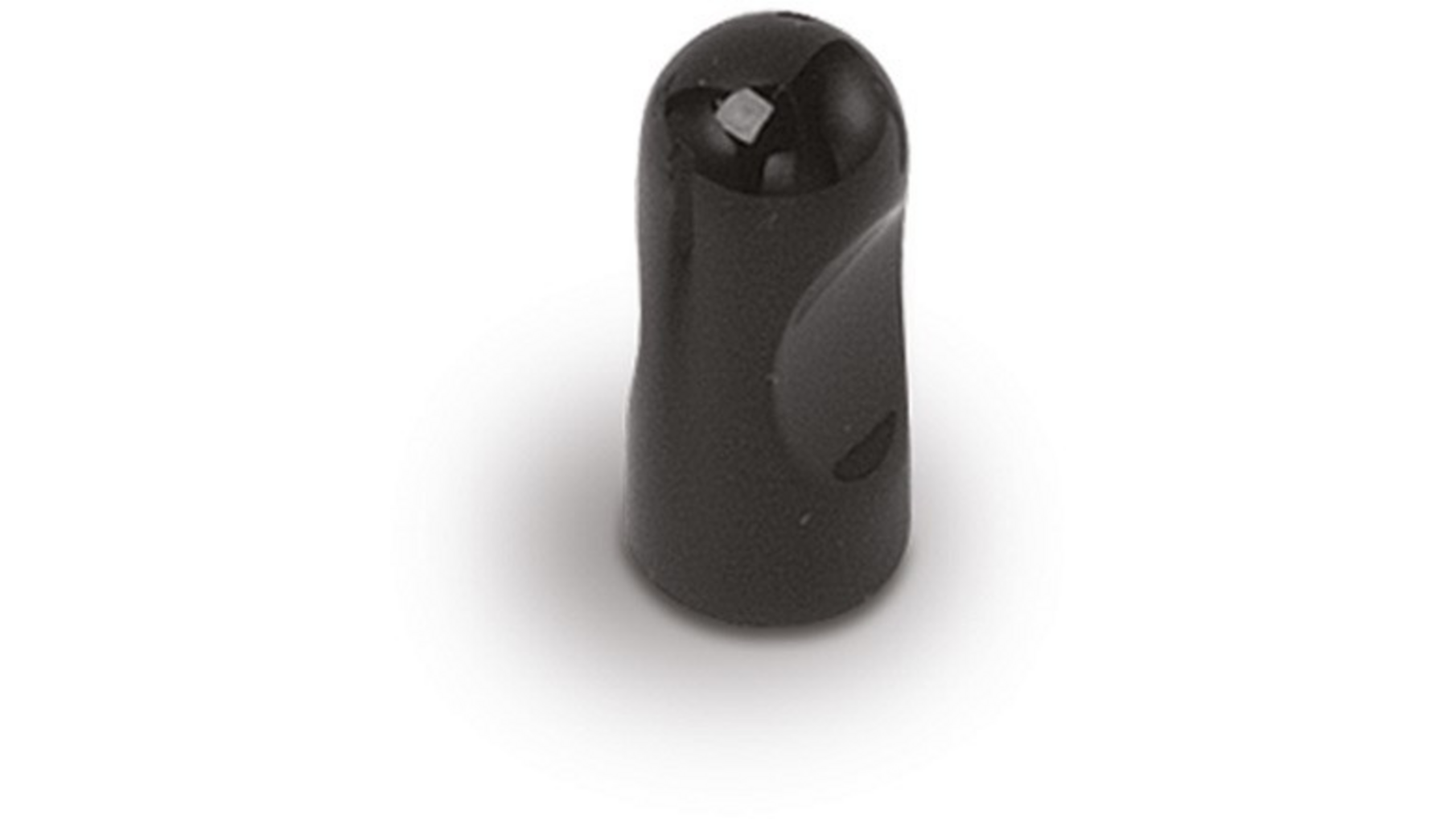 Knop METAL 801 glans zwart diameter 12mm
