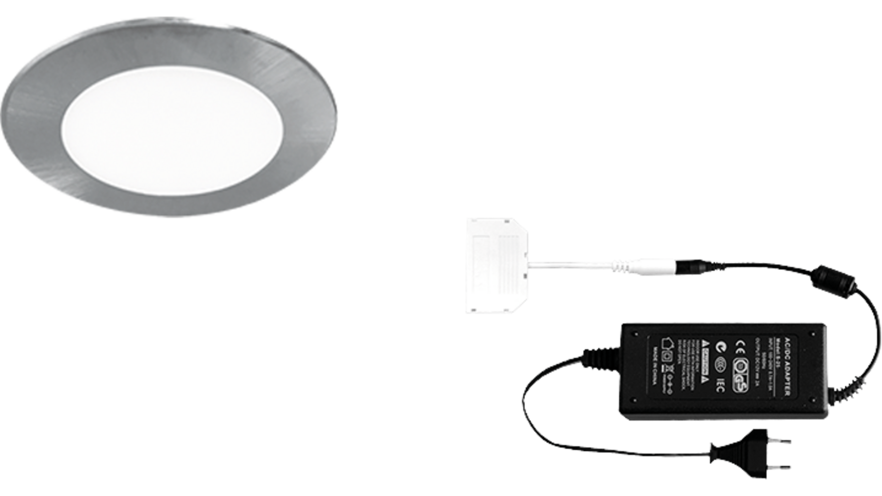 7x Atom RVS Look 24V + Driver 24W