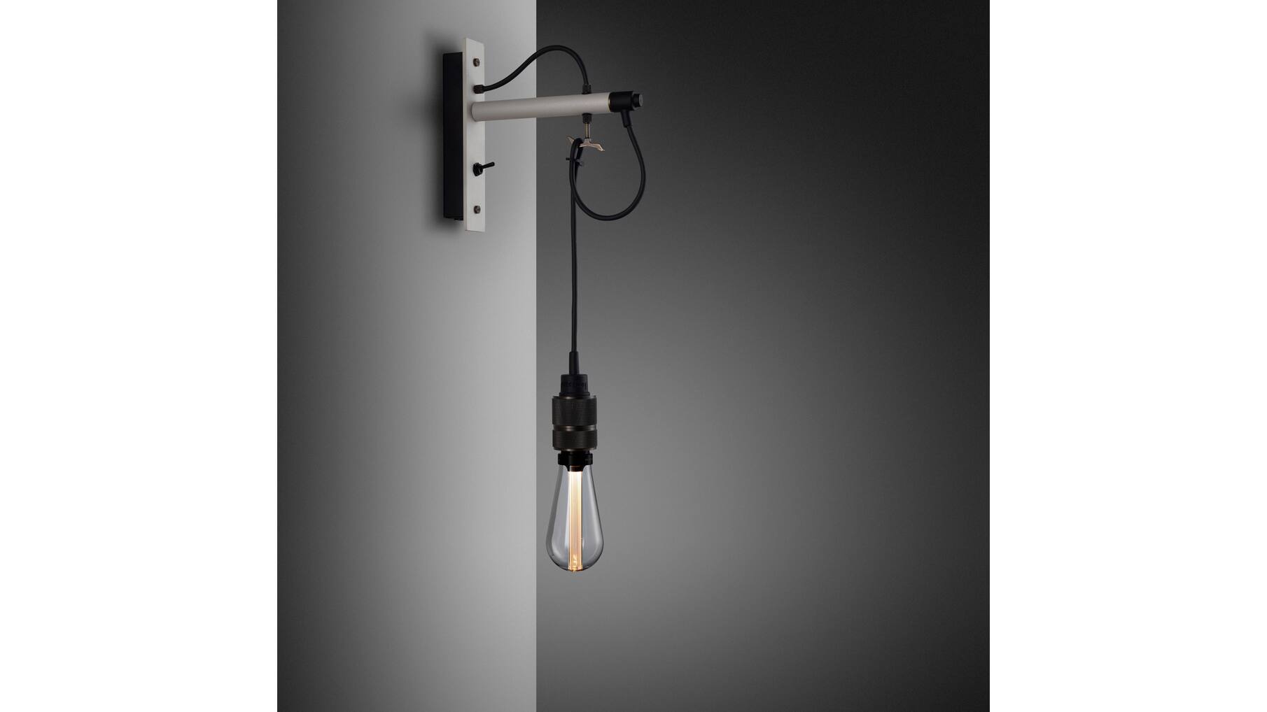 Hooked Wall Nude/Stone/Smoked Bronze