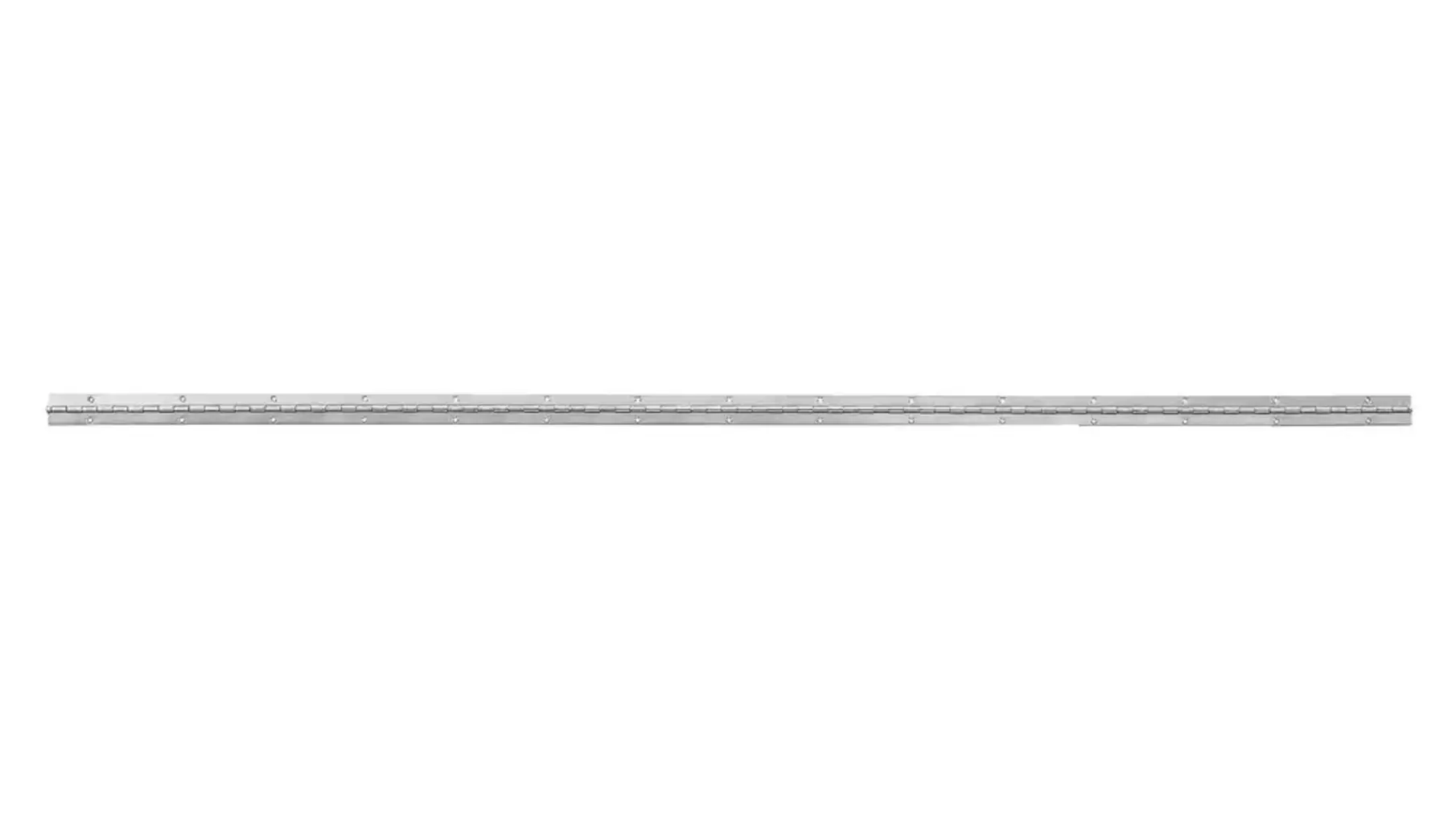 Pianoscharnier RVS 38mm breed, lengte 1872mm, 3.5mm dik