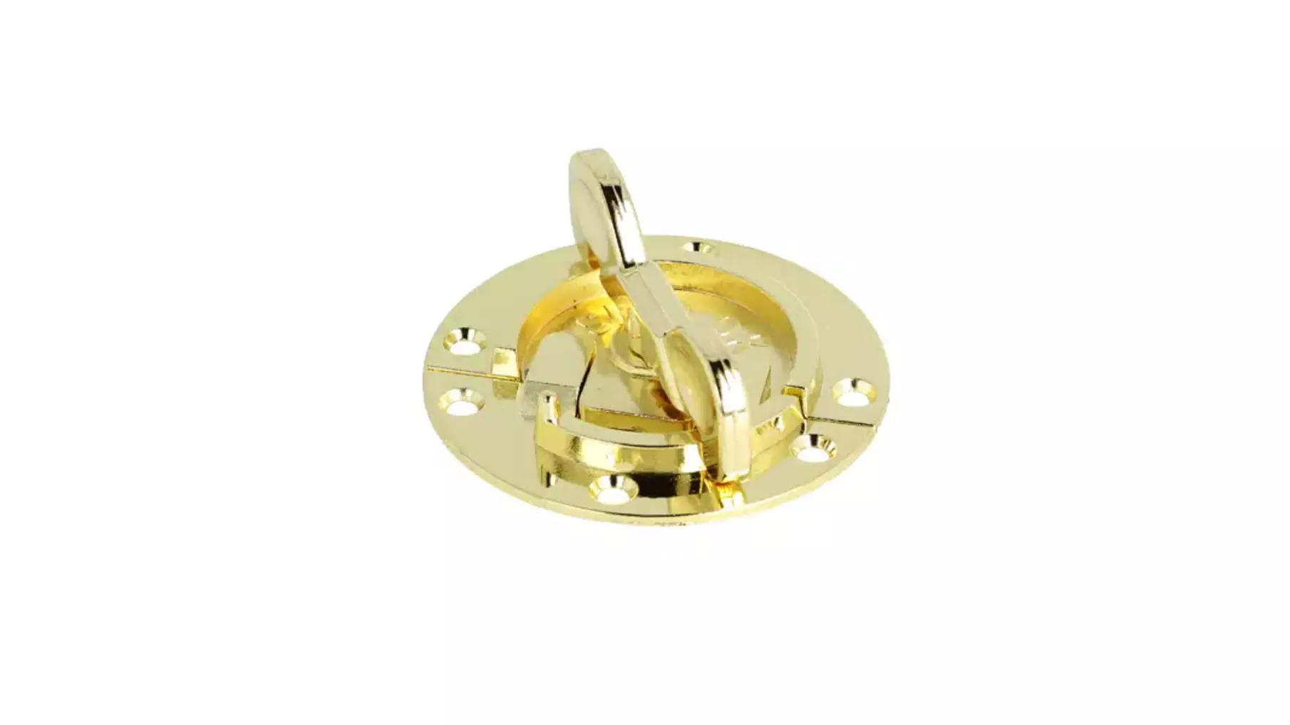 Bladverbinder rond 60mm, dikte 1,5mm vermessingd