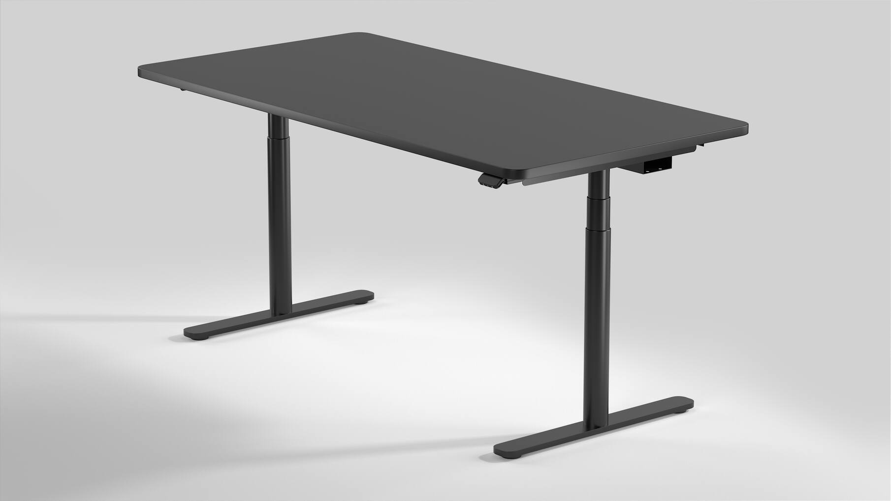 Workdesk Round voor bladmaat van 1200-1800mm , wit