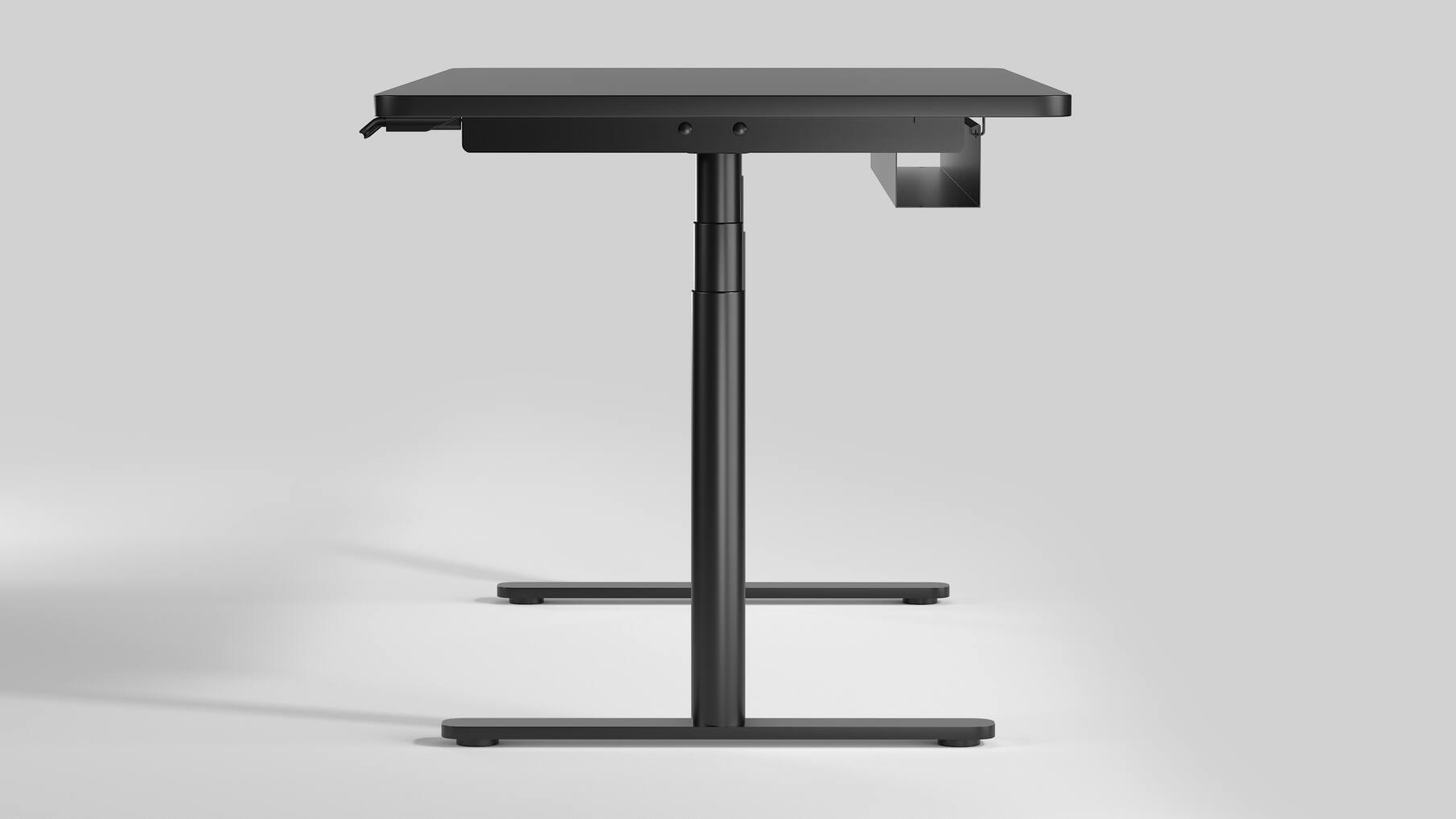 Workdesk Round voor bladmaat van 1200-1800mm , wit