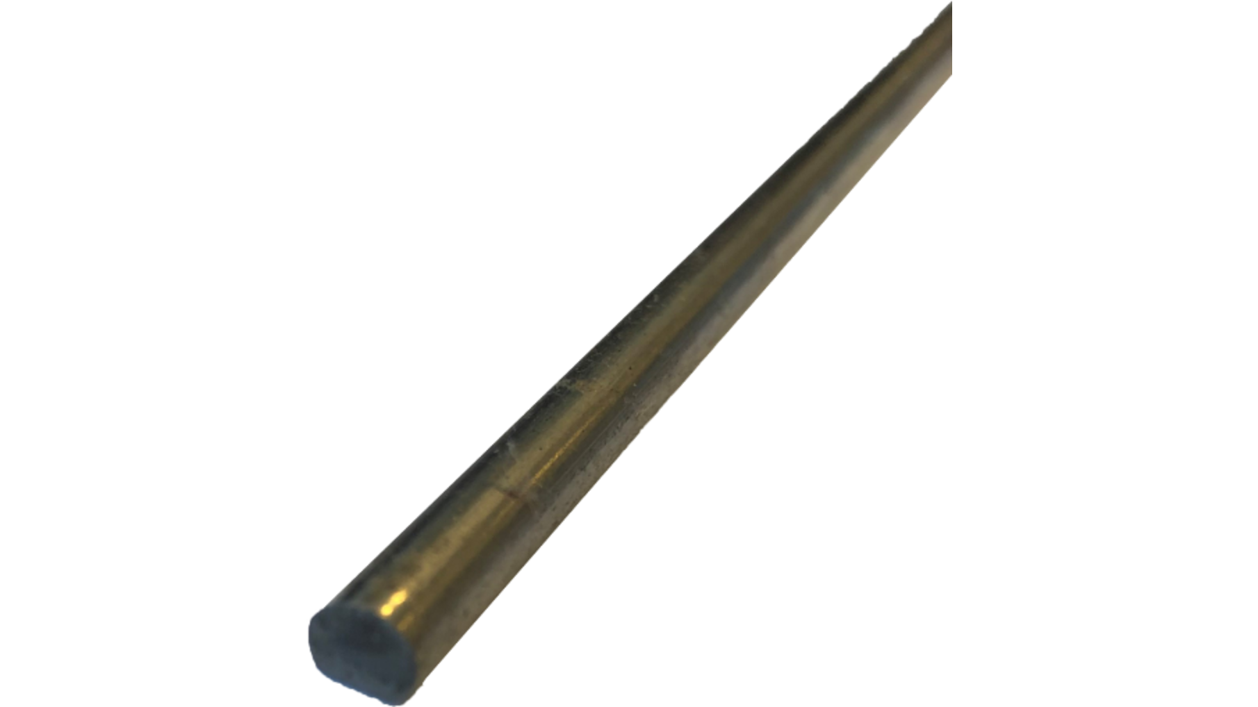Espagnoletstang 6mm, lengte 1000mm vernikkeld