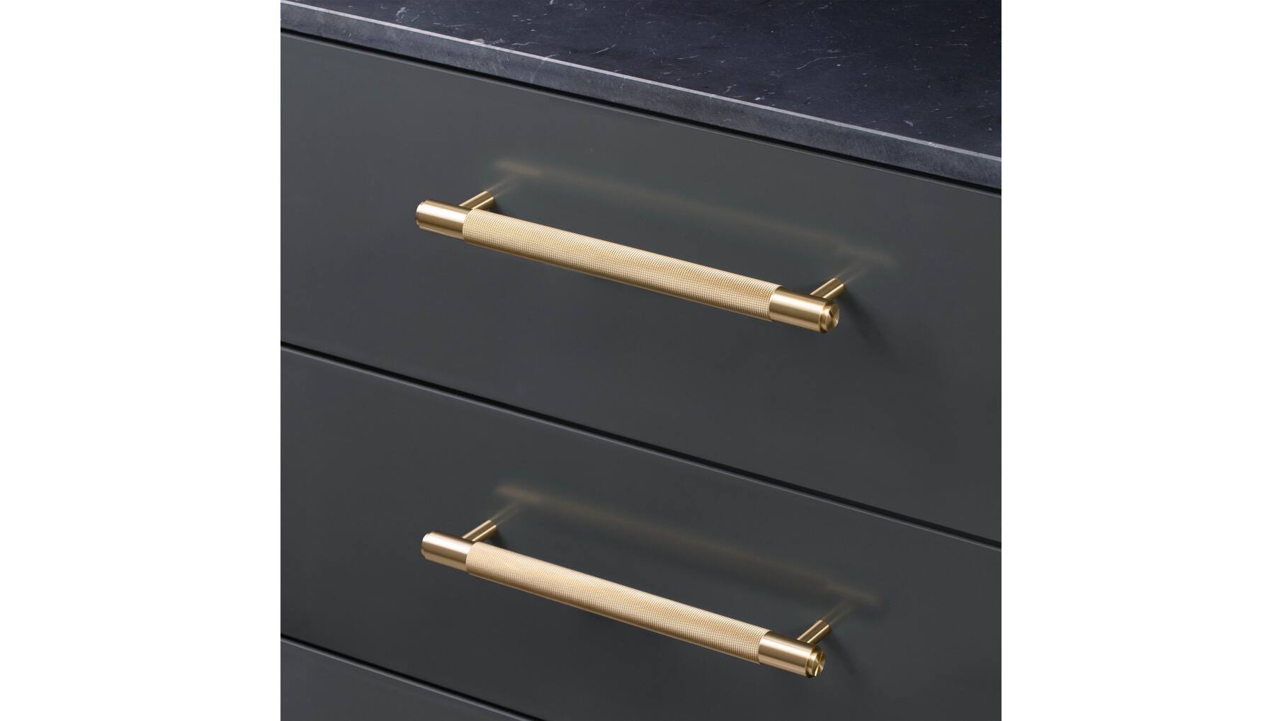 Pull Bar/Cross/Medium 260Mm/Brass