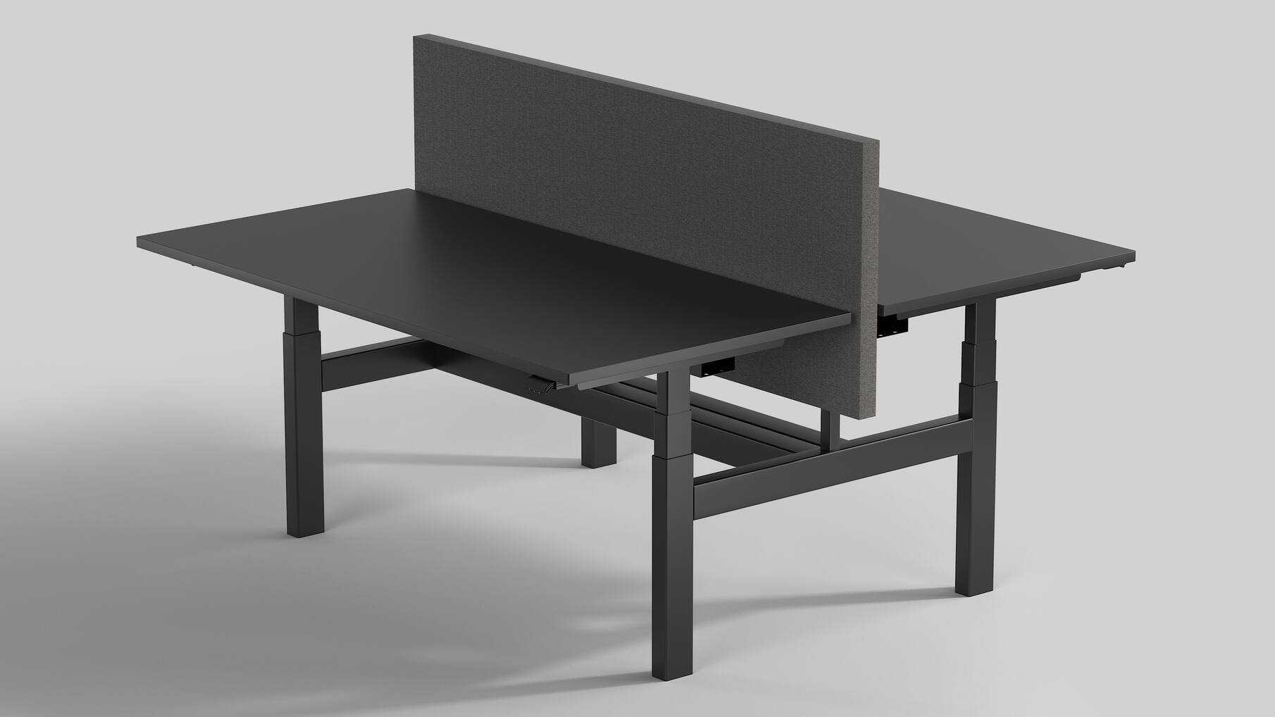 De Milano Duo. Kleur: Zwart RAL9005.