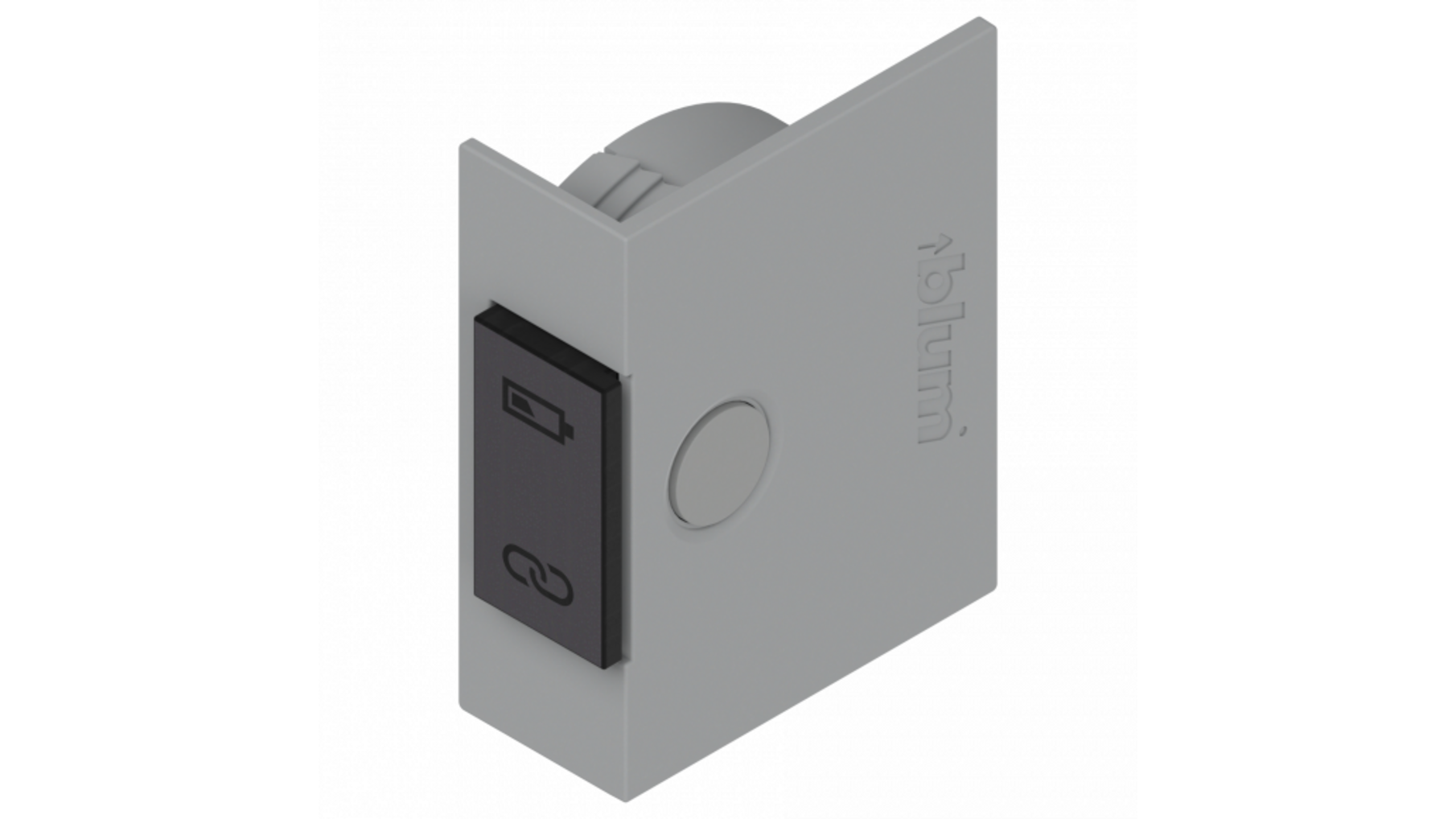 SERVO-DRIVE drukknop lichtgrijs