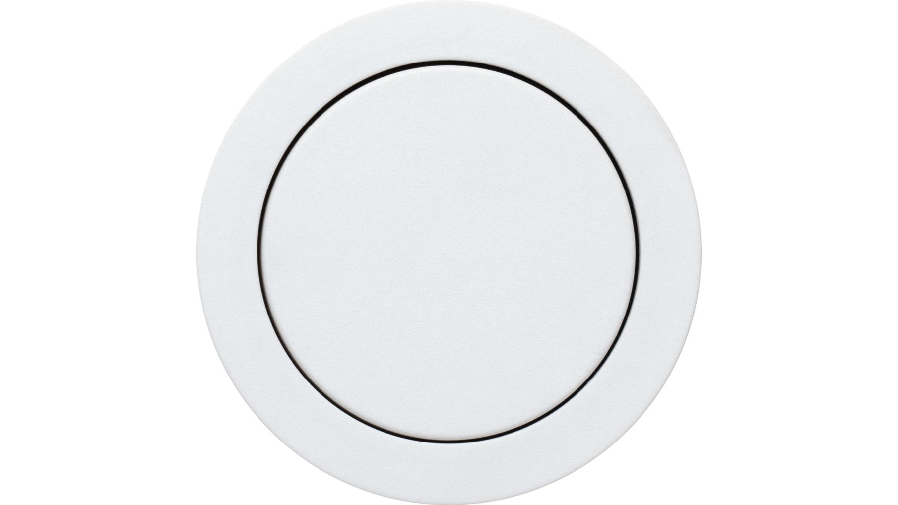 Rond 2.0 Push button 2X- s. trim - basic white