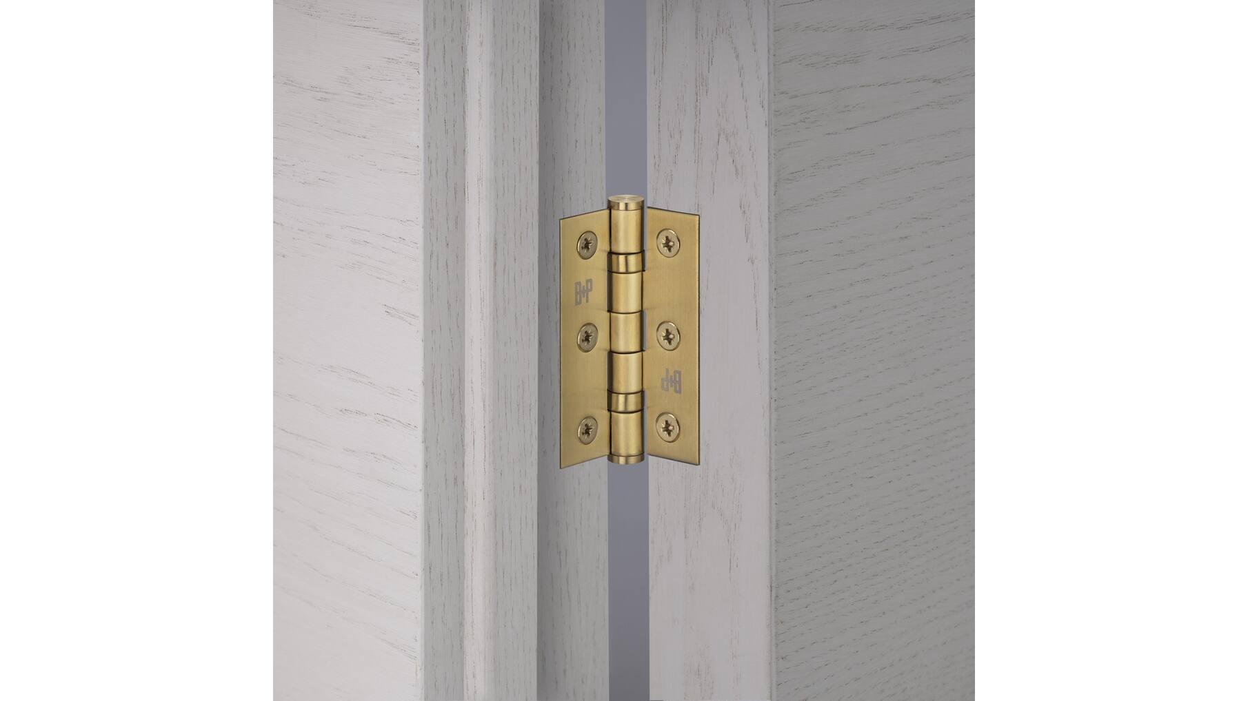 Hinge/76 X 51 X 2 Mm (3 X 2 Inch)/Set Of 2/Brass