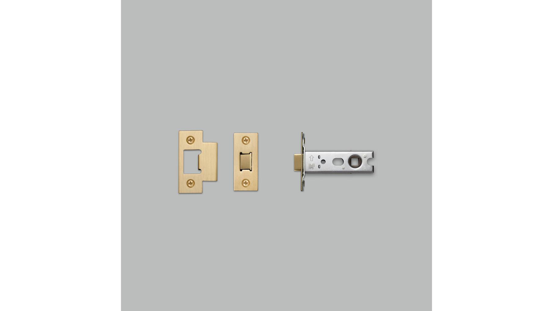 Tubular Latch/For Door Handle/57Mm Backset/Brass