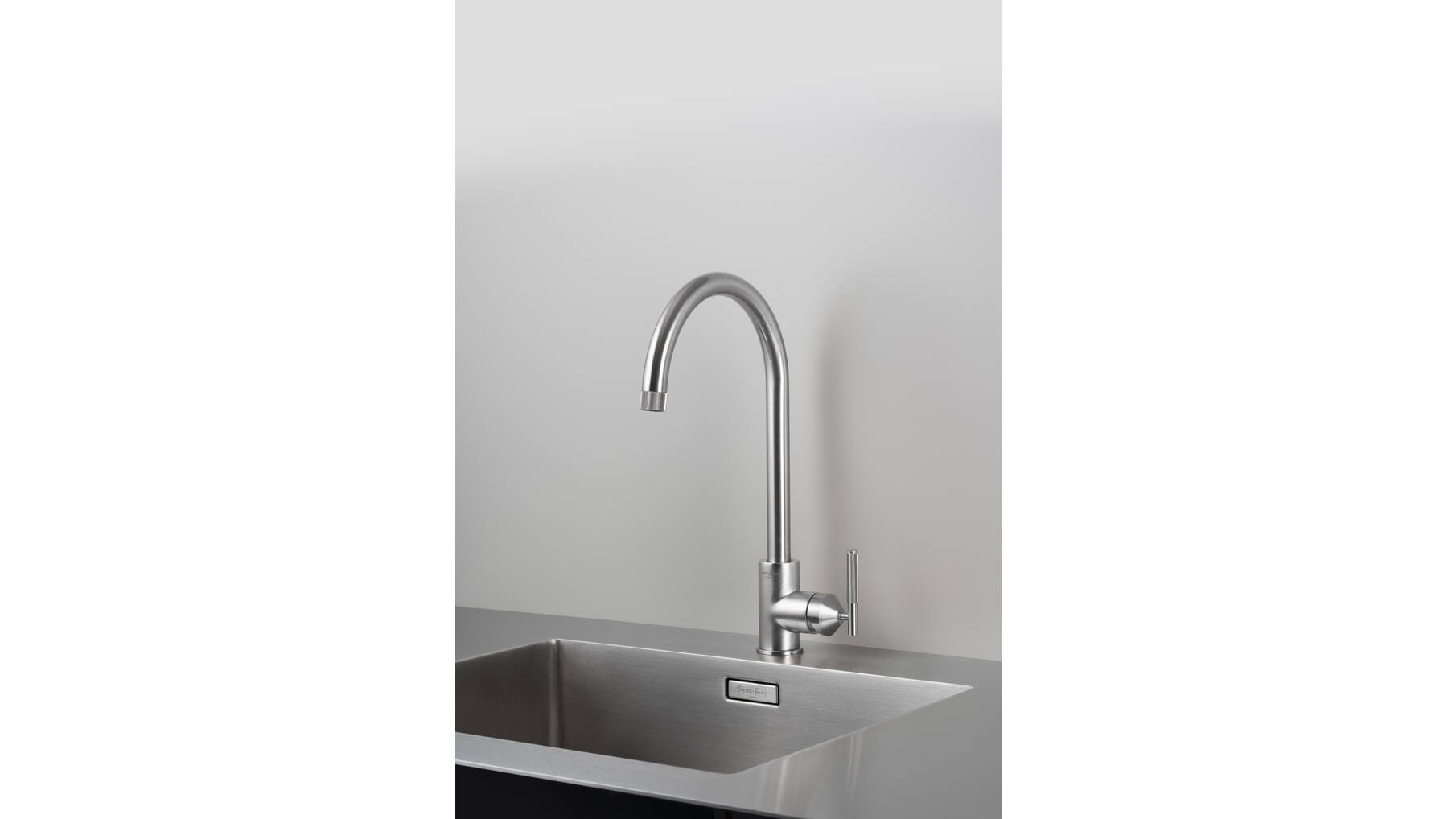 Type A Kitchen Tap/Linear/Mixer/Steel + Sp4688 EU