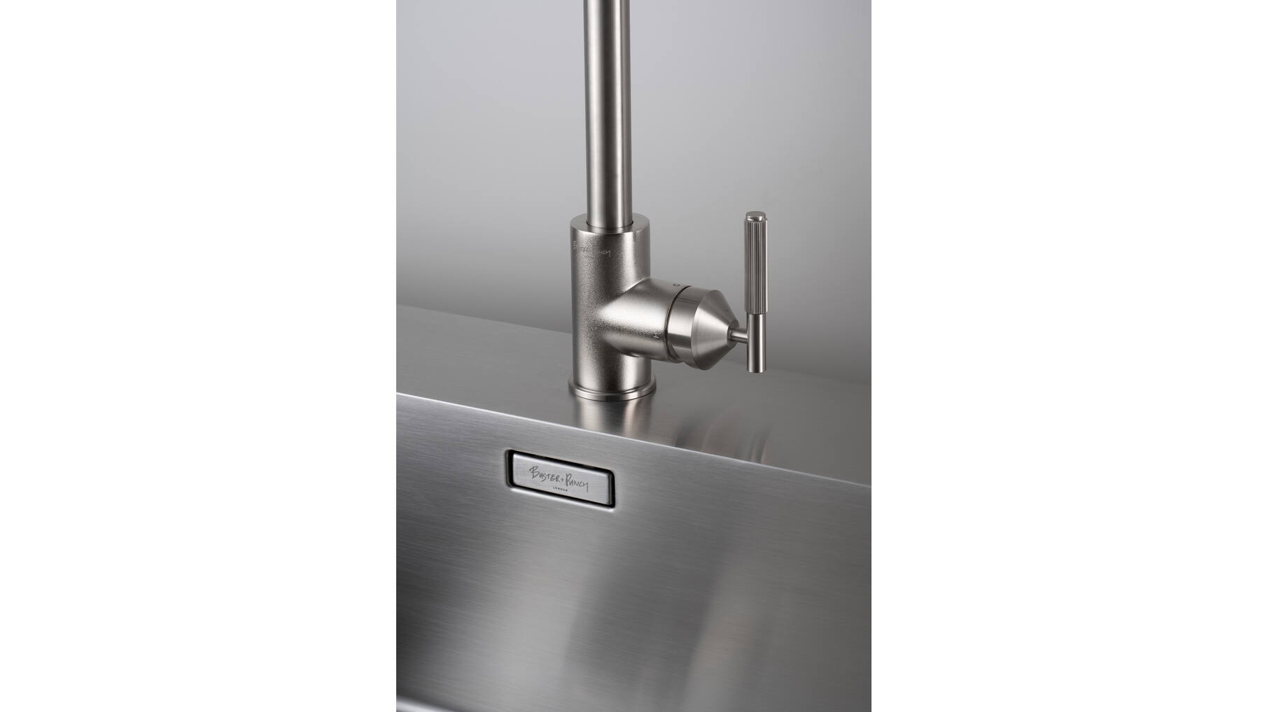 Type A Kitchen Tap/Linear/Mixer/Steel + Sp4688 EU