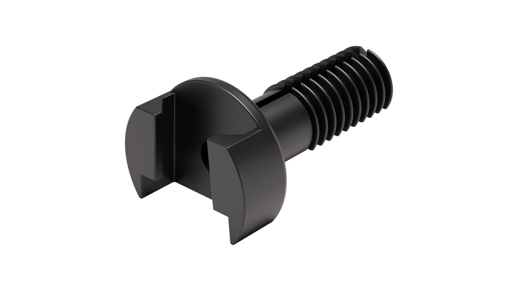 Plankverbinder zwart voor TRIS voor plankdikte 18/19mm