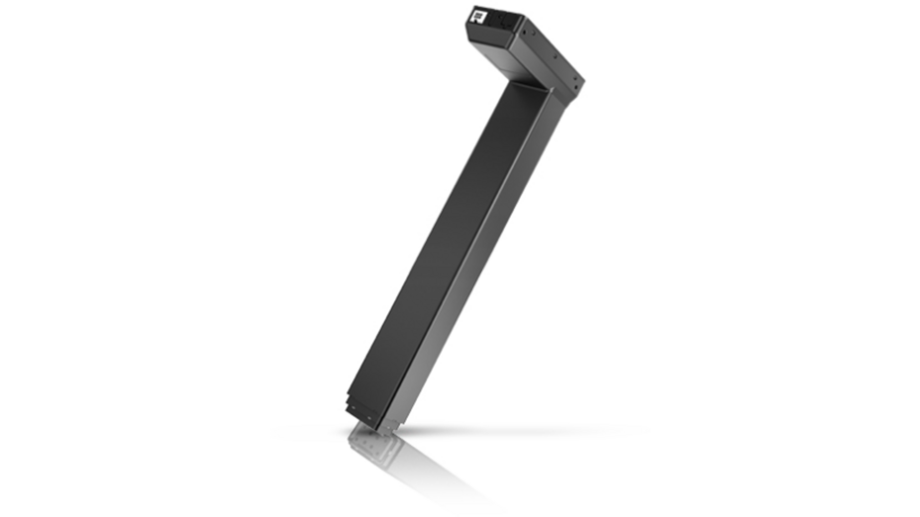 Kolom DL16 zwart, hoogte 560mm, slag 650mm, 80Kg.