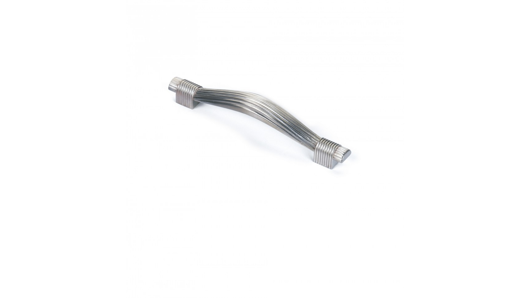Greep REED nikkel gesatineerd 163mm, hartmaat 128mm