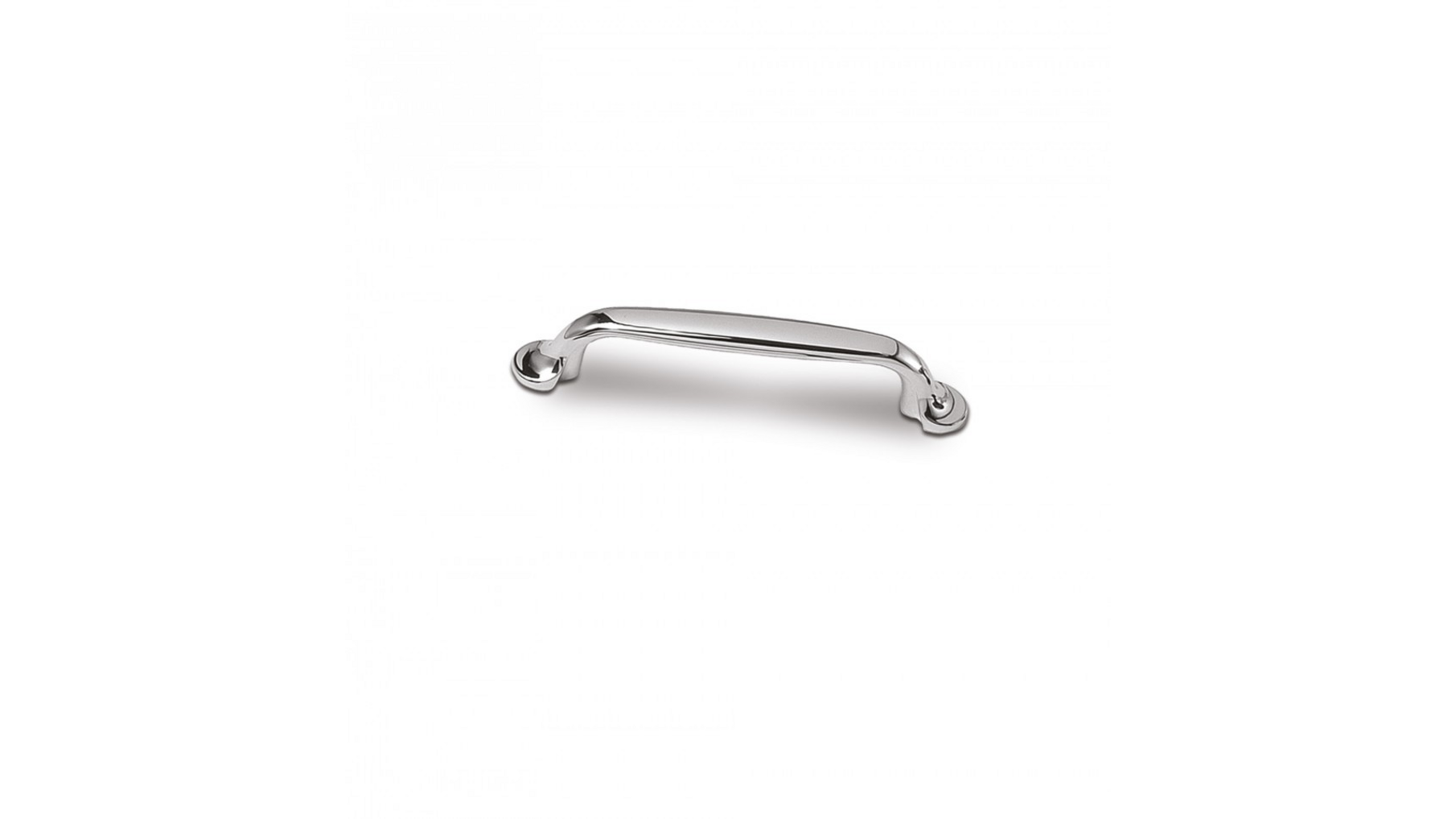 Greep METAL 703 glans chroom 160x14, hartmaat 128mm