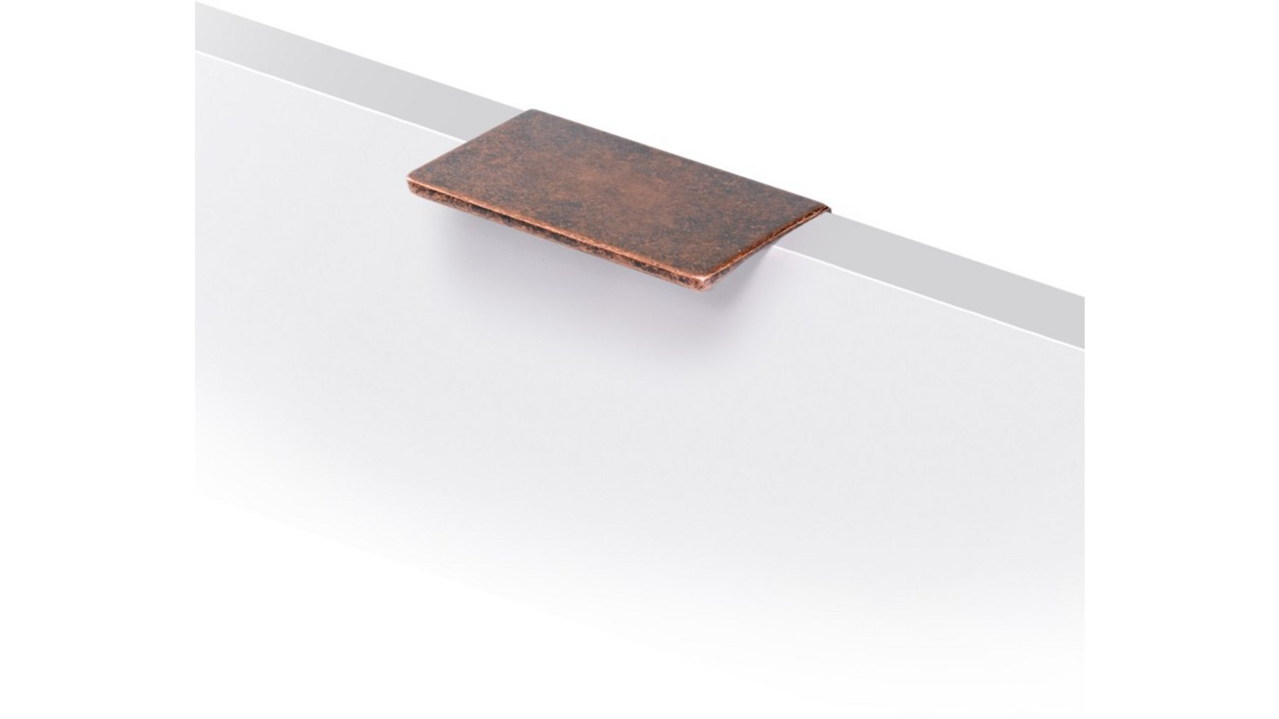 Greep SYNTHESIS oud koper 71x44x24, hartmaat 32mm