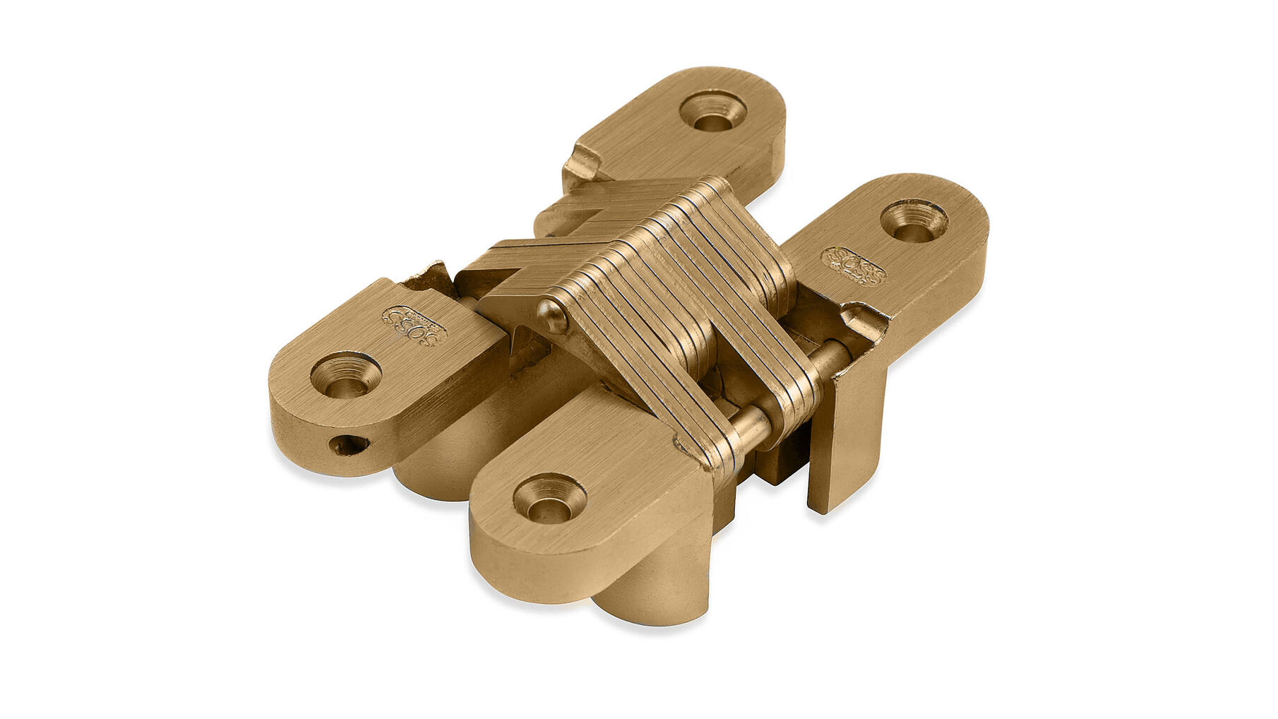 SOSS scharnier messing 95.3x19mm