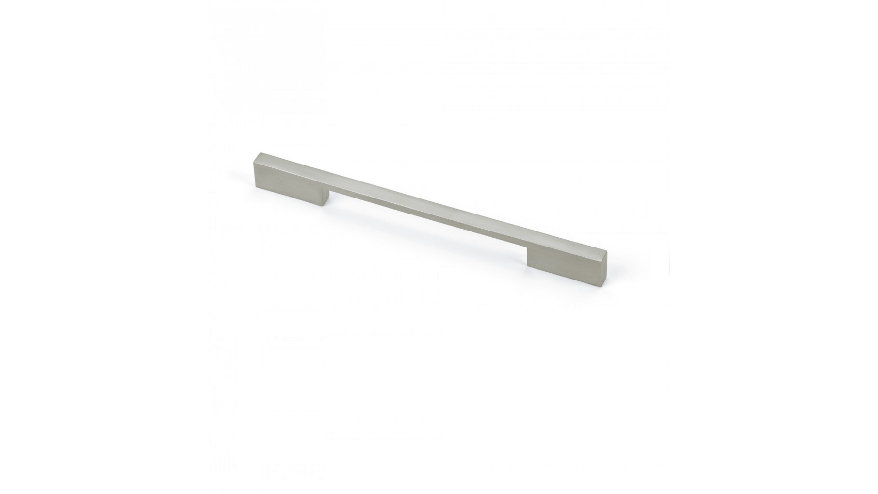 Greep ALIGN gebrosteld nikkel 252x9mm, hartmaat 224mm