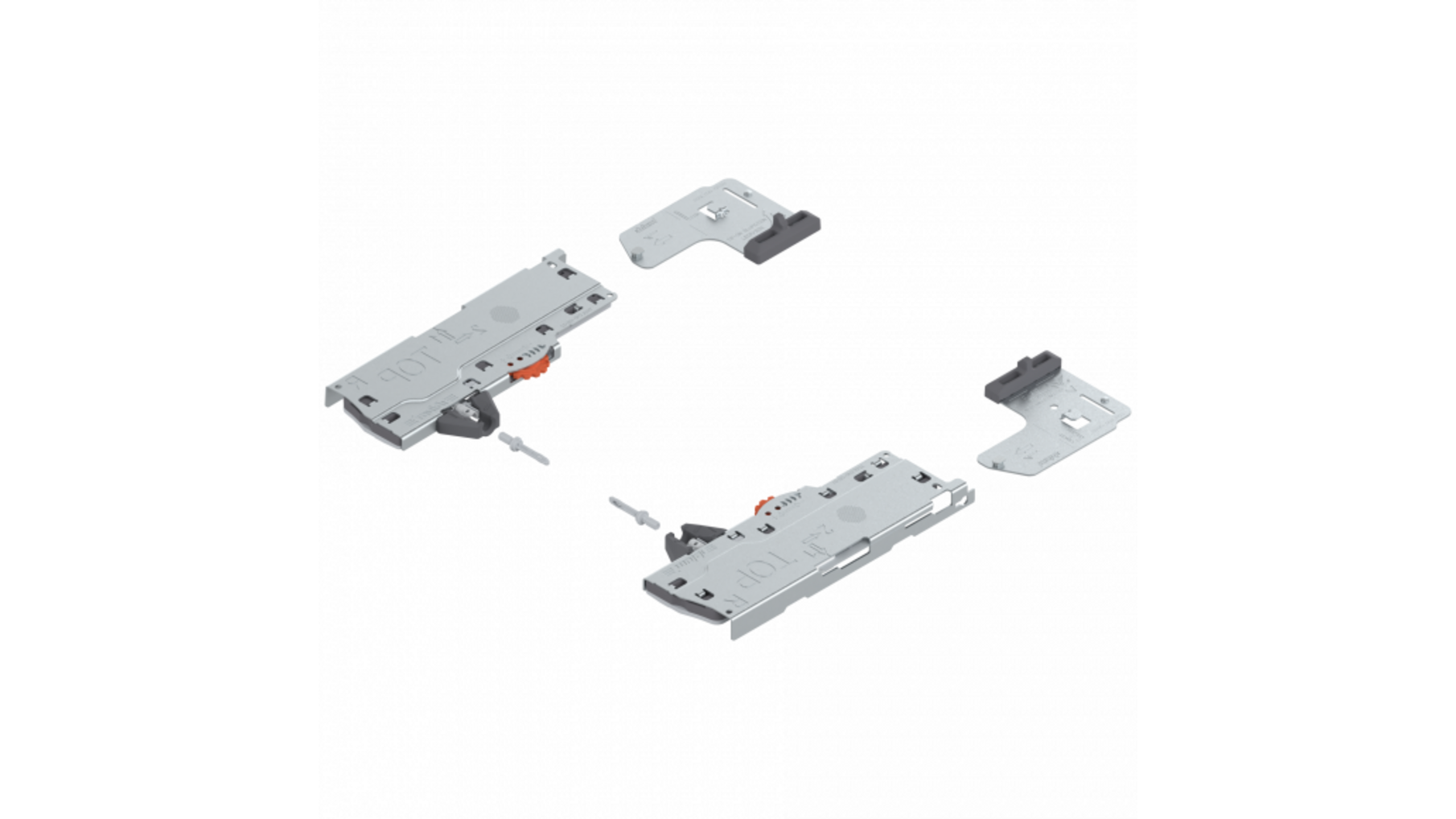 Tip-on/Blumotionset van 10-20kg, NL 270-320mm