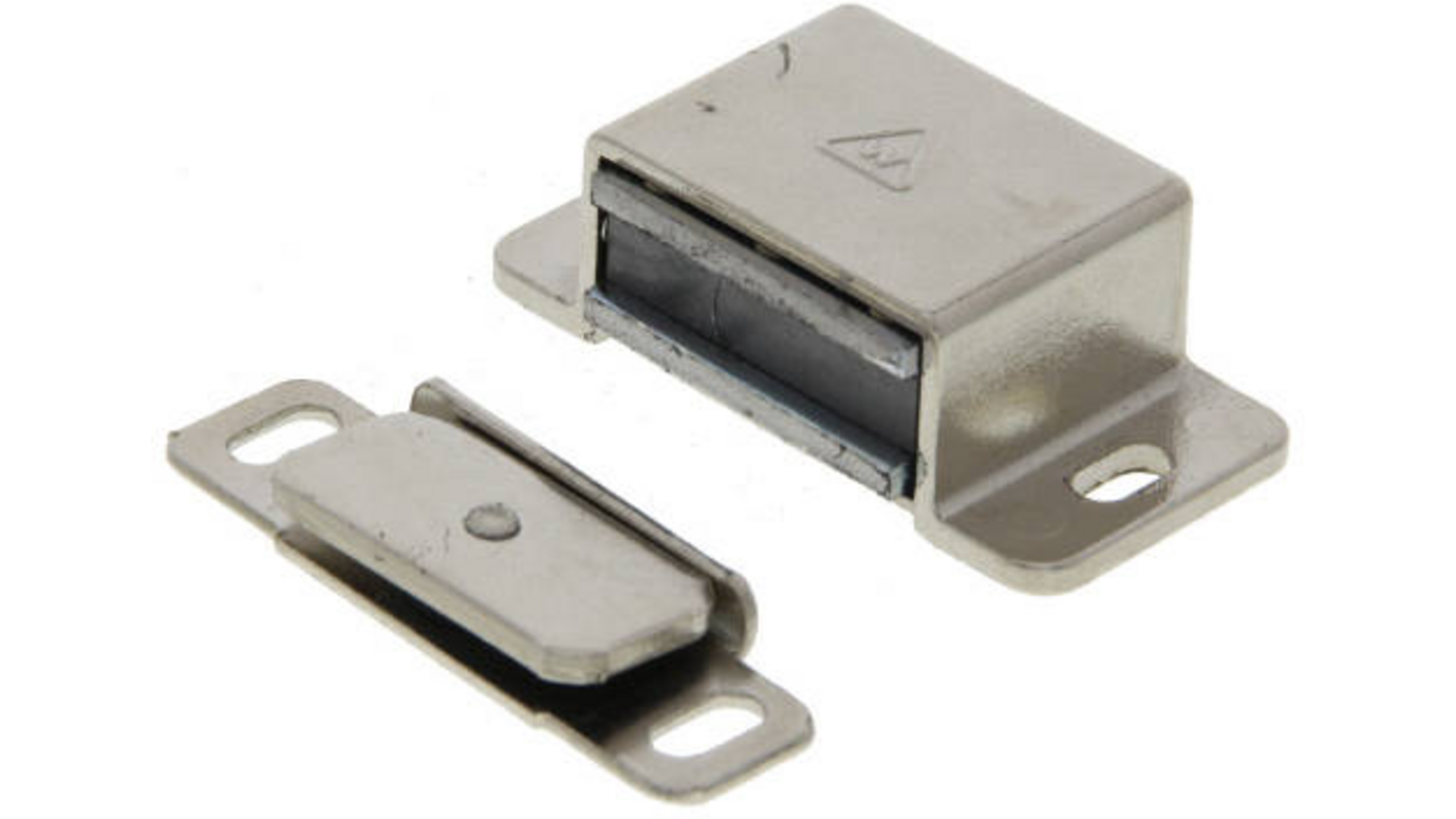 Magneetsnapper trekkracht 8kg metaal vernikkeld