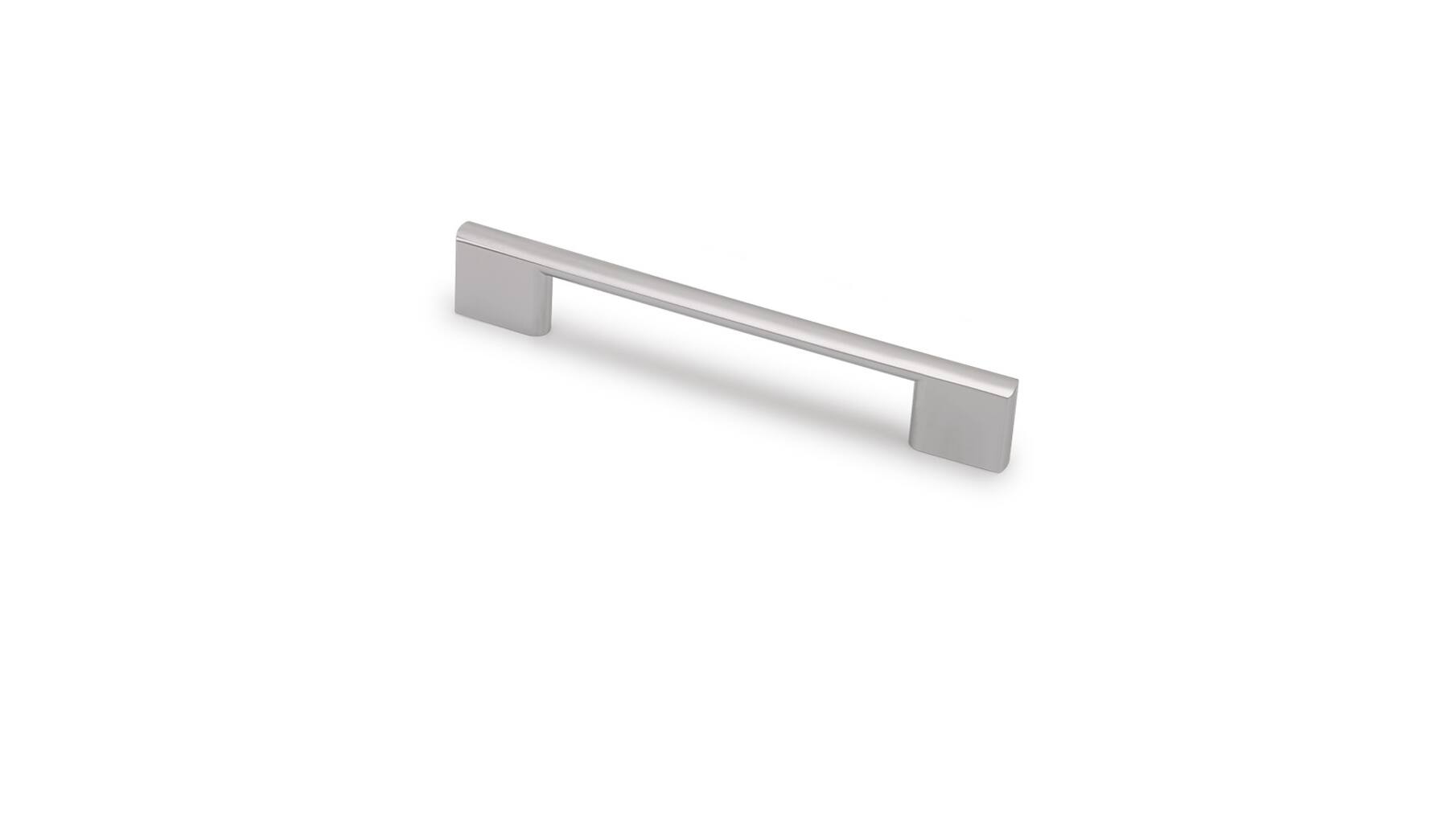 Greep PROFIT geb.nikkel 245x10x31mm, hartmaat 192/224mm