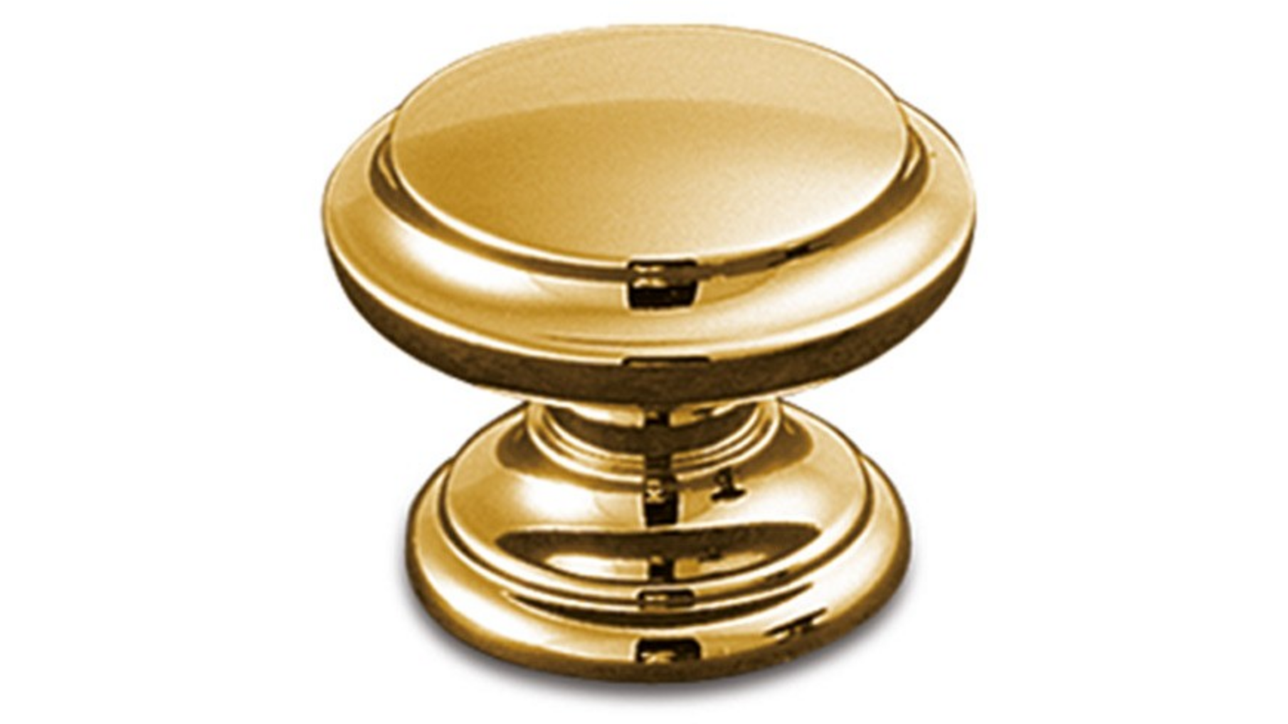 Knop METAL 846 verguld 35mm