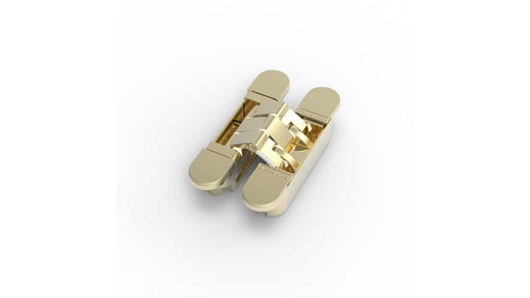 Scharnier invisible NEO S5  CU gepolijst messing,  VE= 18