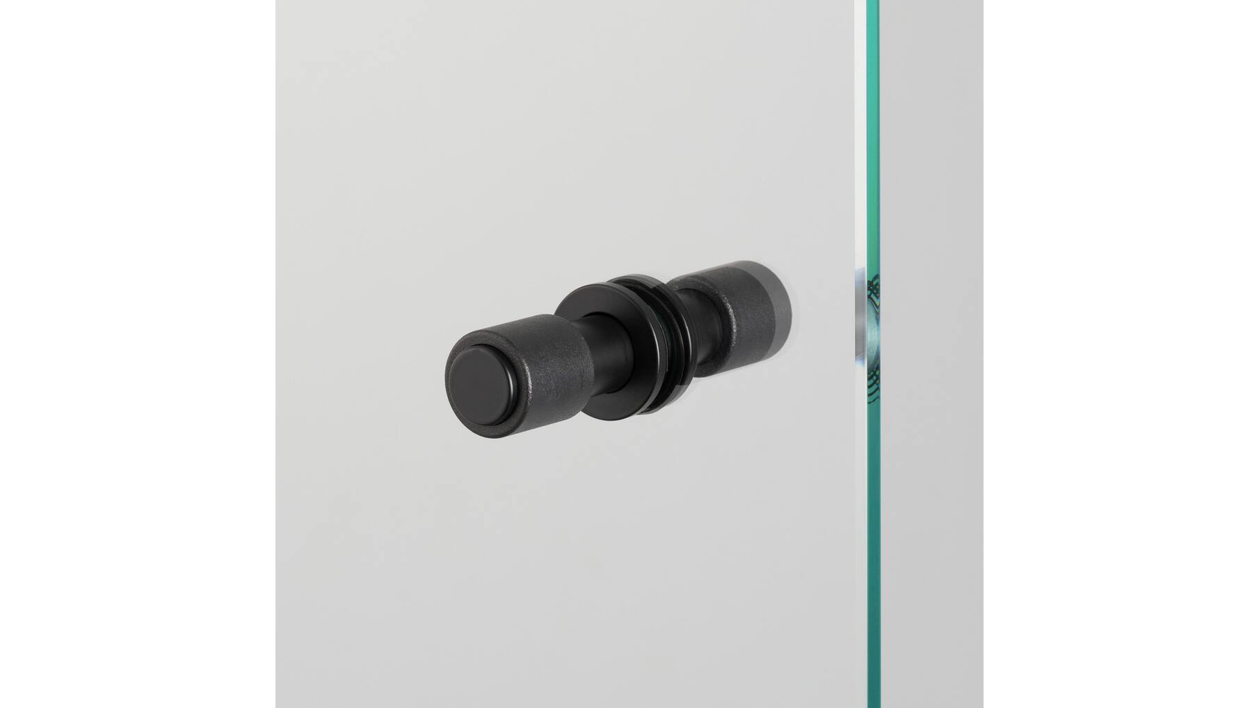 Furniture Knob/Double-Sided/Cast /Welders Black