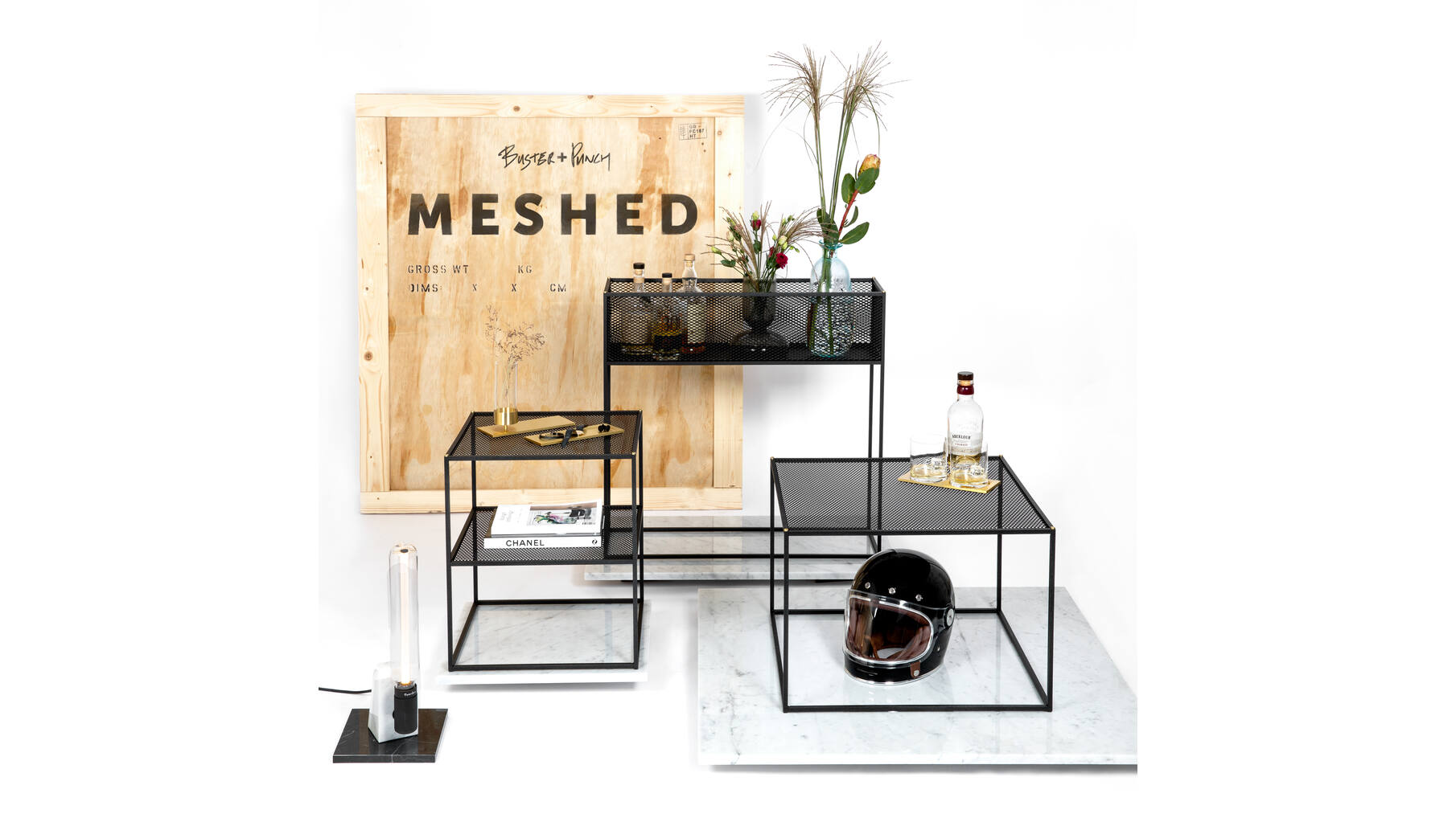 Meshed/Planter