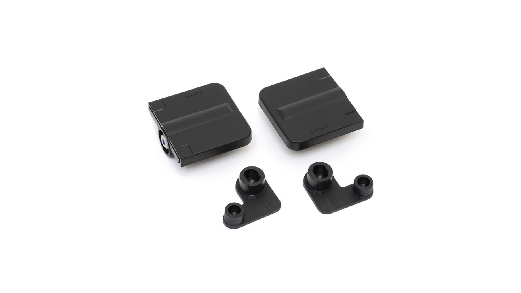 Dekselscharnier zwart 15BL soft close, infrees prijs per set