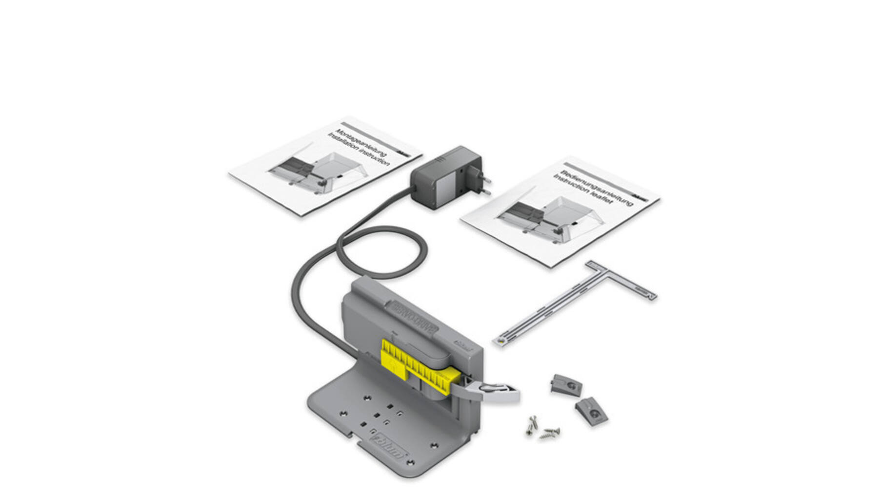 SERVO DRIVE Uno voor afvalladen (staand) met