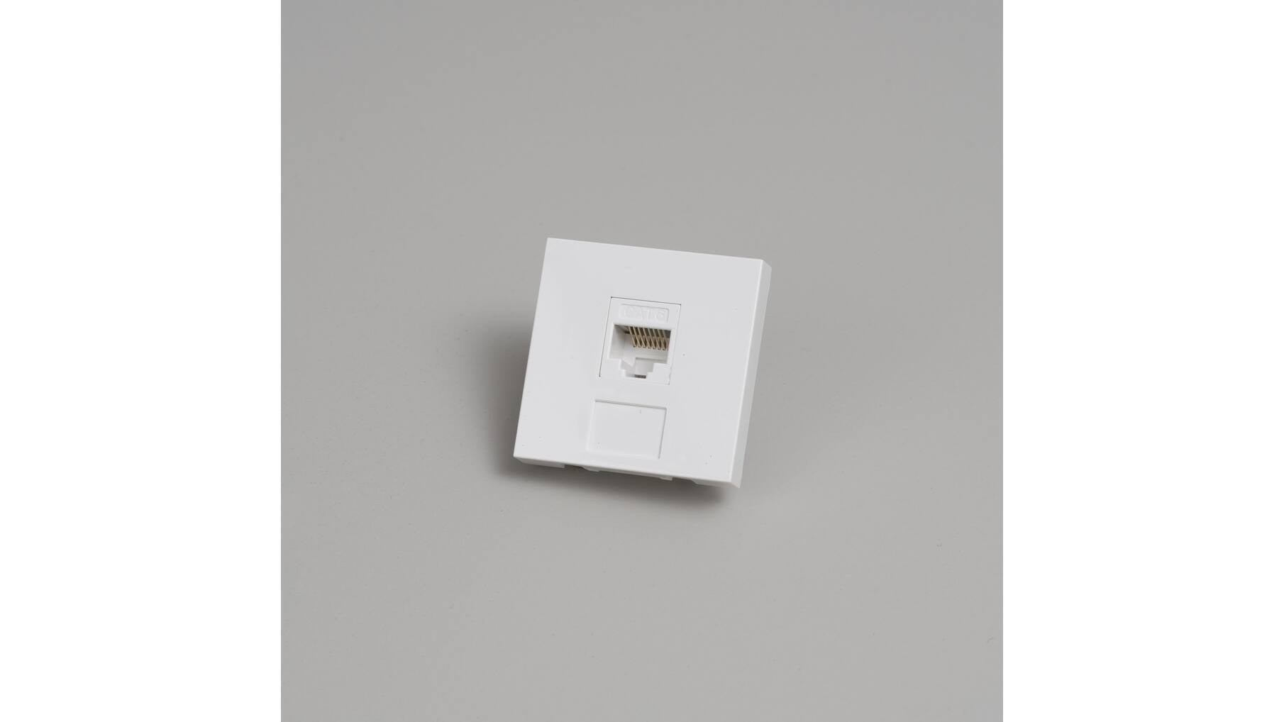Rj45 Module/45Mm/White