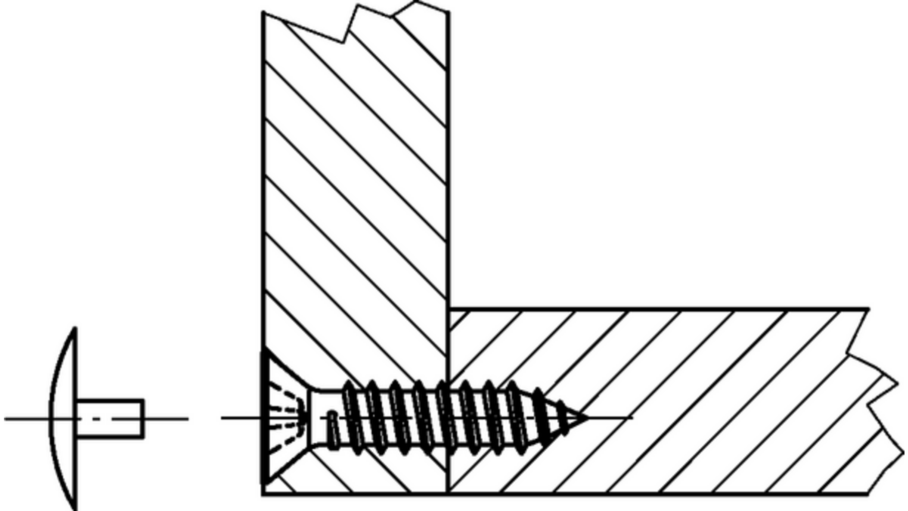 Afdekkap wit voor geboorde Spax, stift 2.4mm, kop 12mm