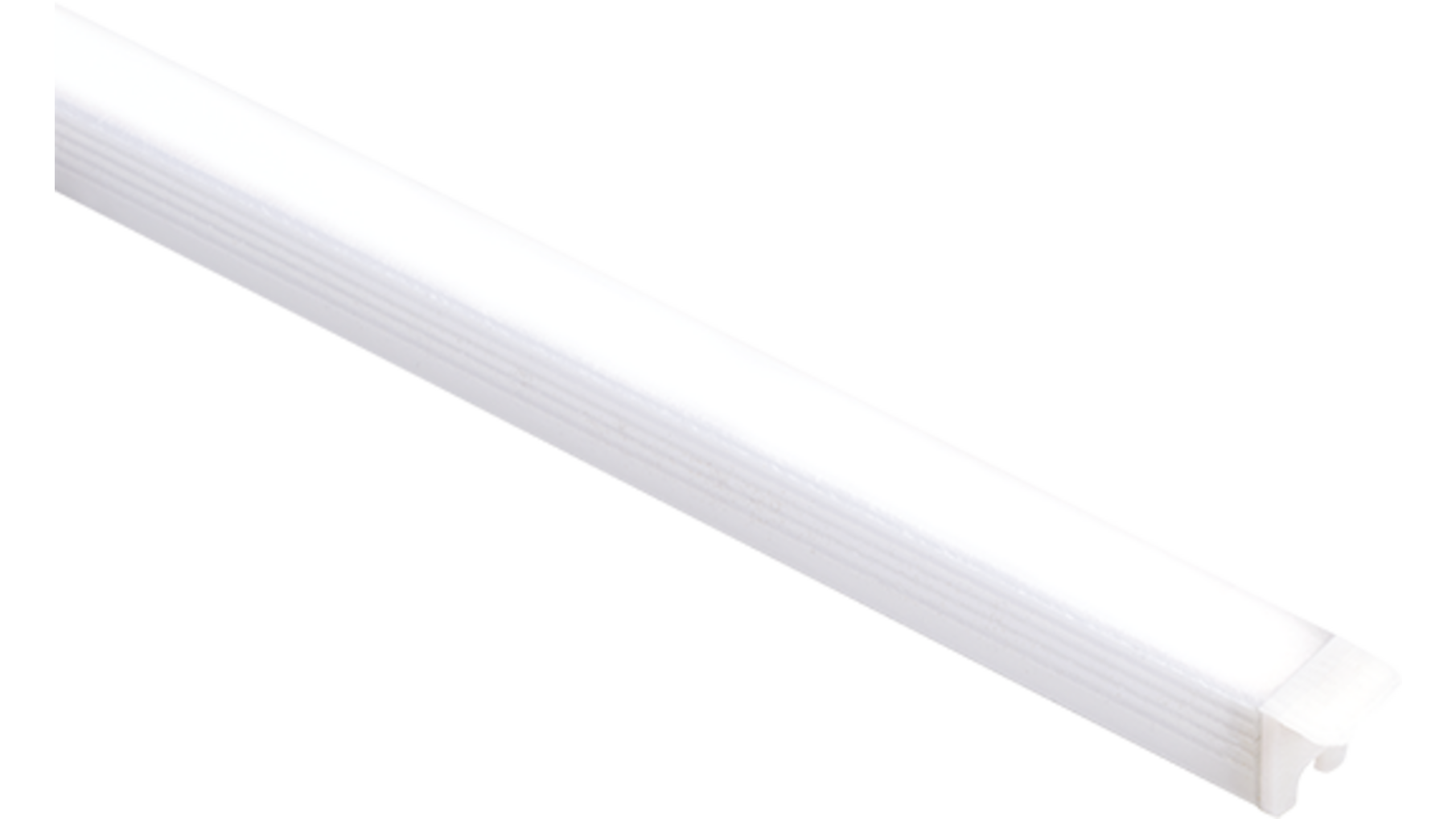 APEX 10x10,5mm met eindkapjes inbouw profiel lengte: