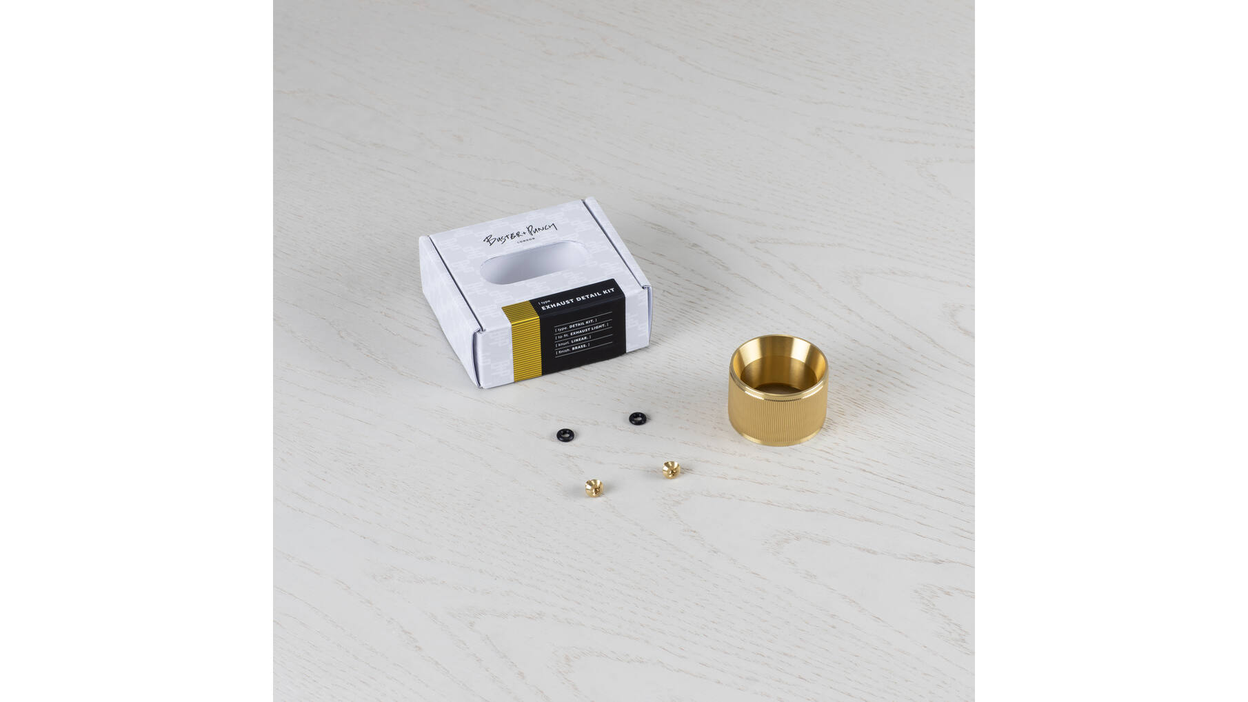 Exhaust Details Kit/Brass