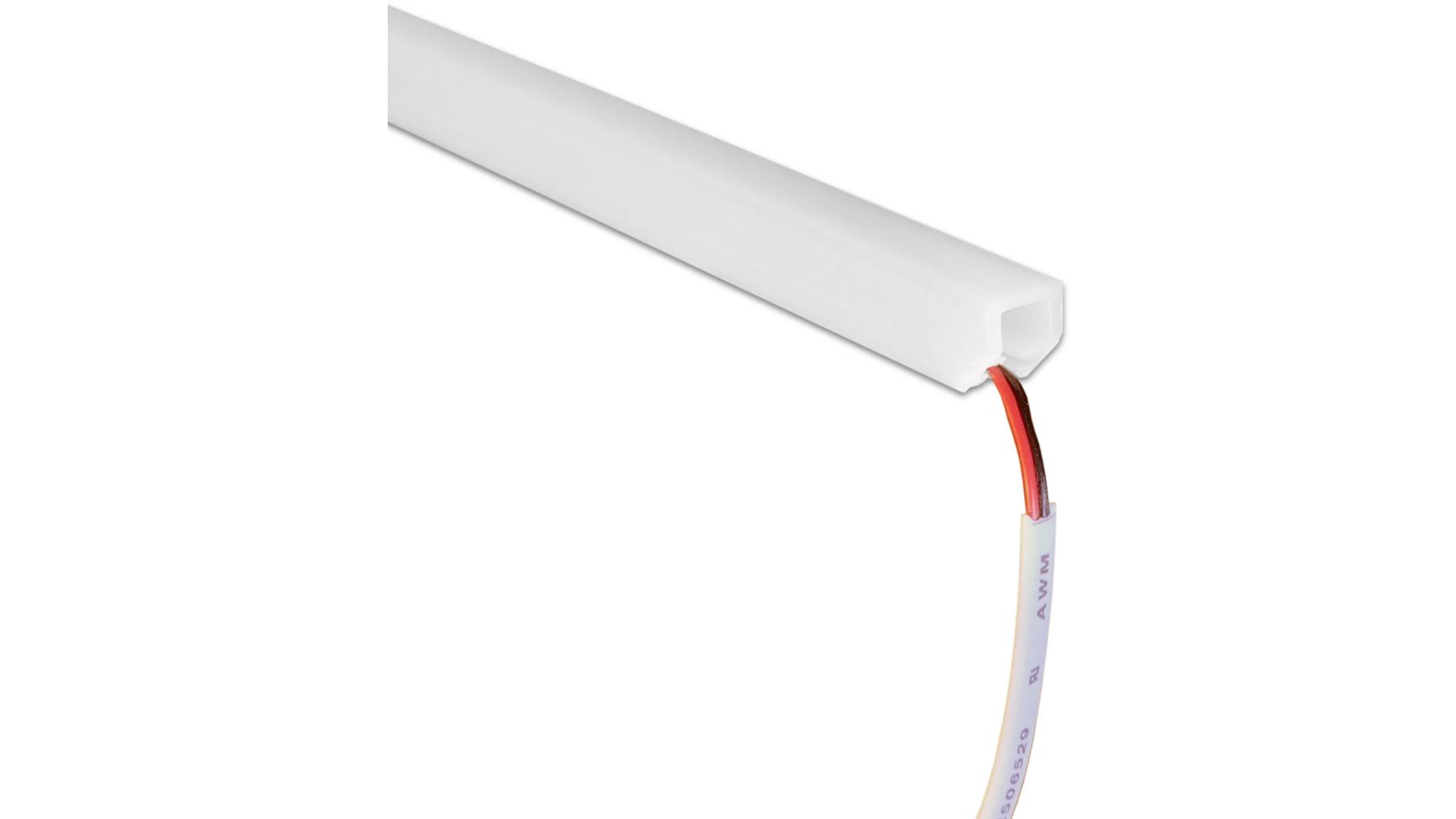 APEX86 8x6mm zonder eindkapjes inbouw profiel lengte: