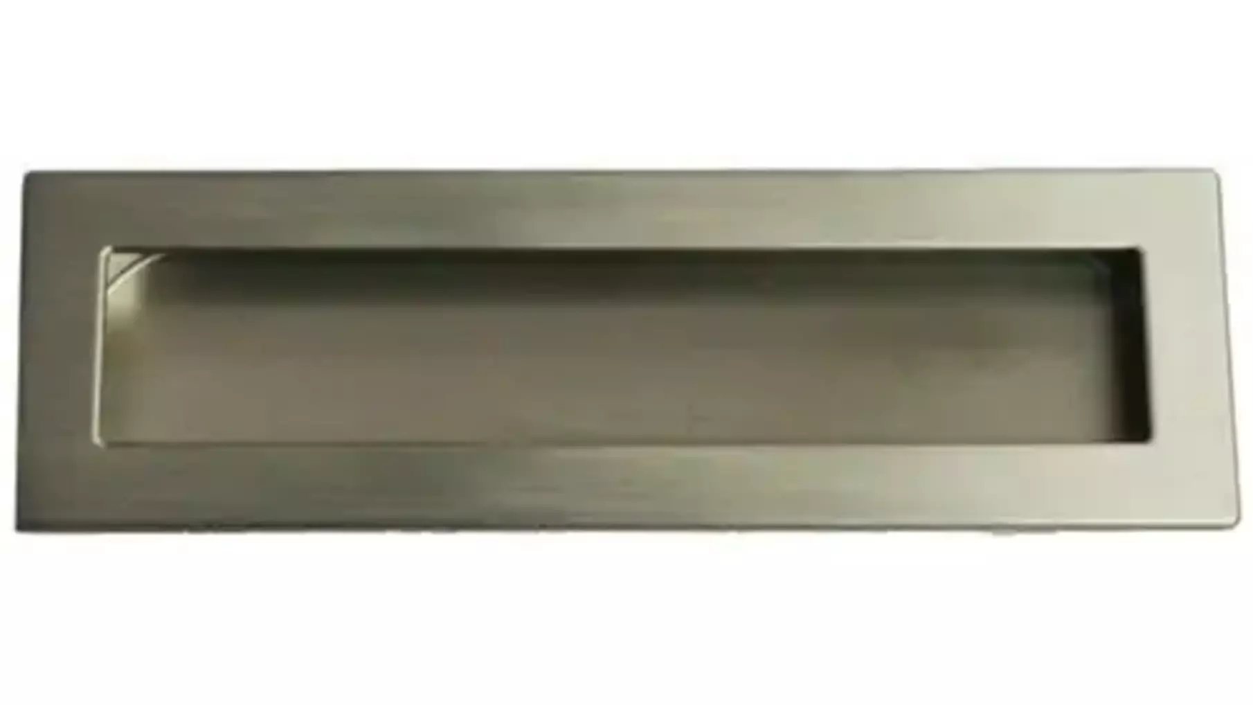 Komgreep RVS look 50x144x160mm, infreesmaat 10x154x41mm