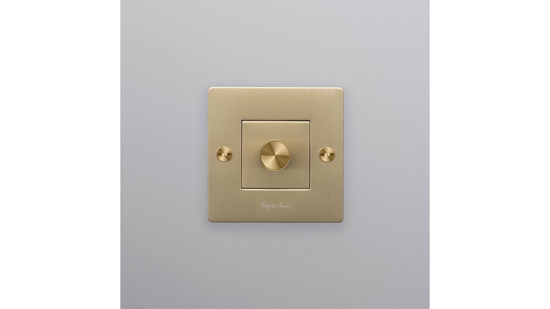 1G Dimmer/100W Led/2 Way/Brass