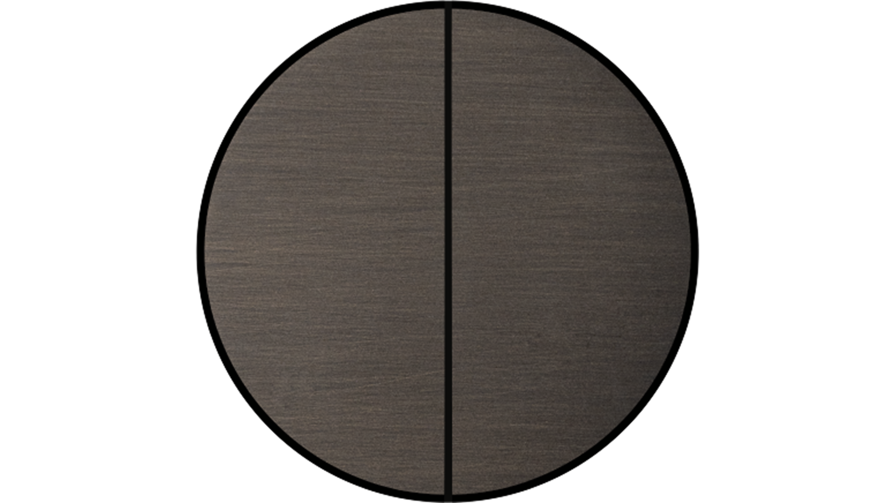 Rond 2.0 Push button 4X- t.less - dark bronze