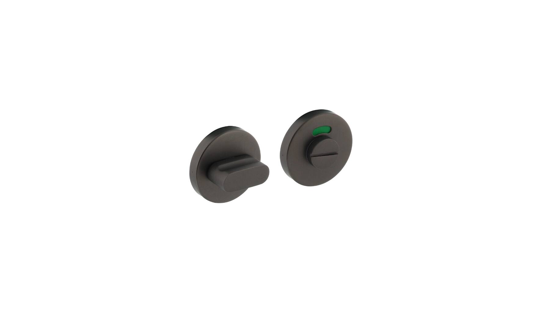 Rozet met toilet-/badkamersluiting ø53x8mm
