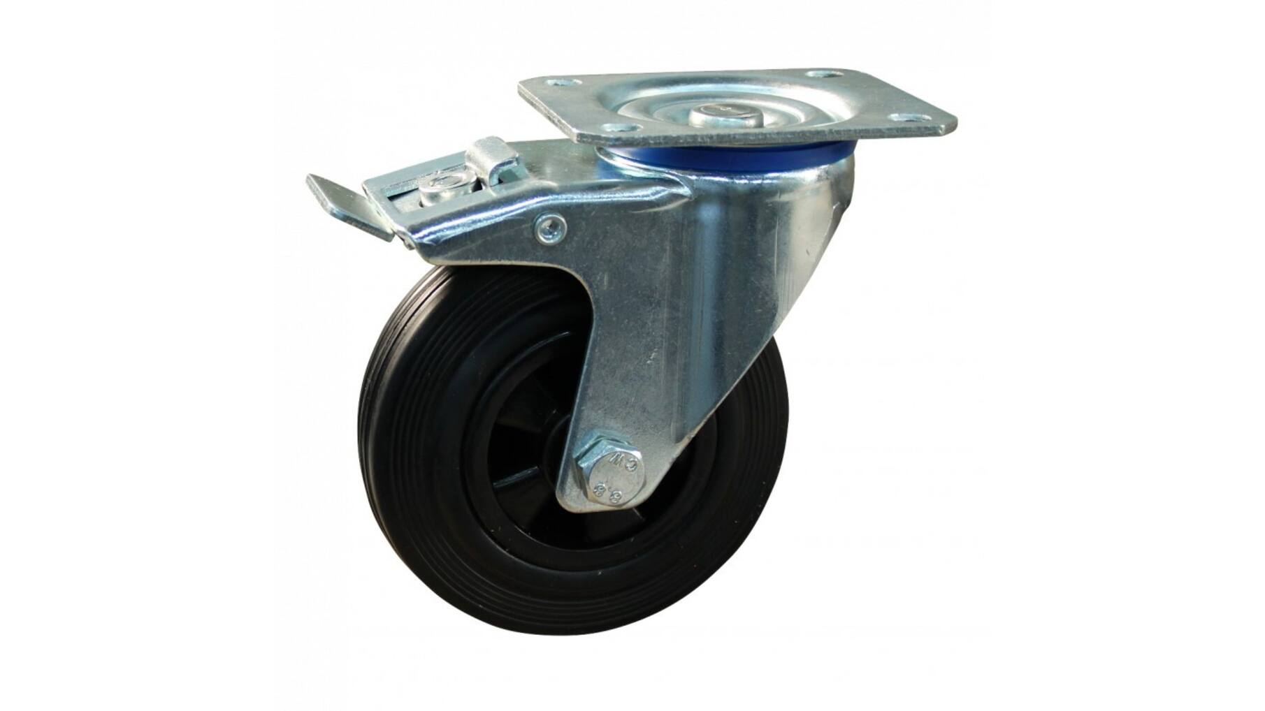 Zwenkwiel REM 100x30mm hoogte 128mm draagkracht 60 kilo