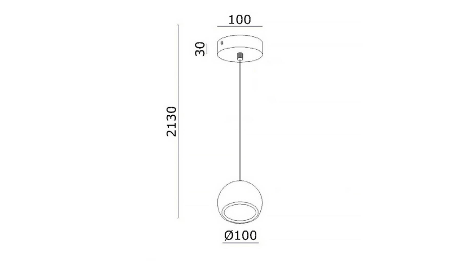 Pamplona Hanglamp Aluminium